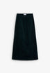 CORDUROY MIDI SKIRT