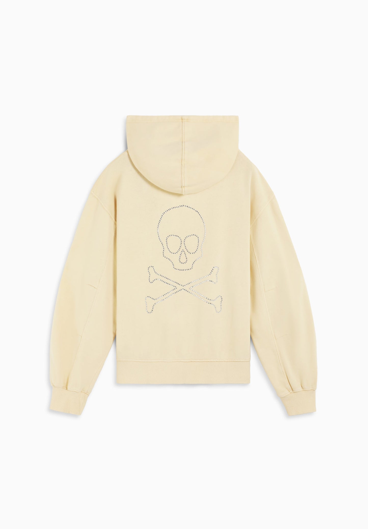 FADED SWEATSHIRT STUDDED SKULL