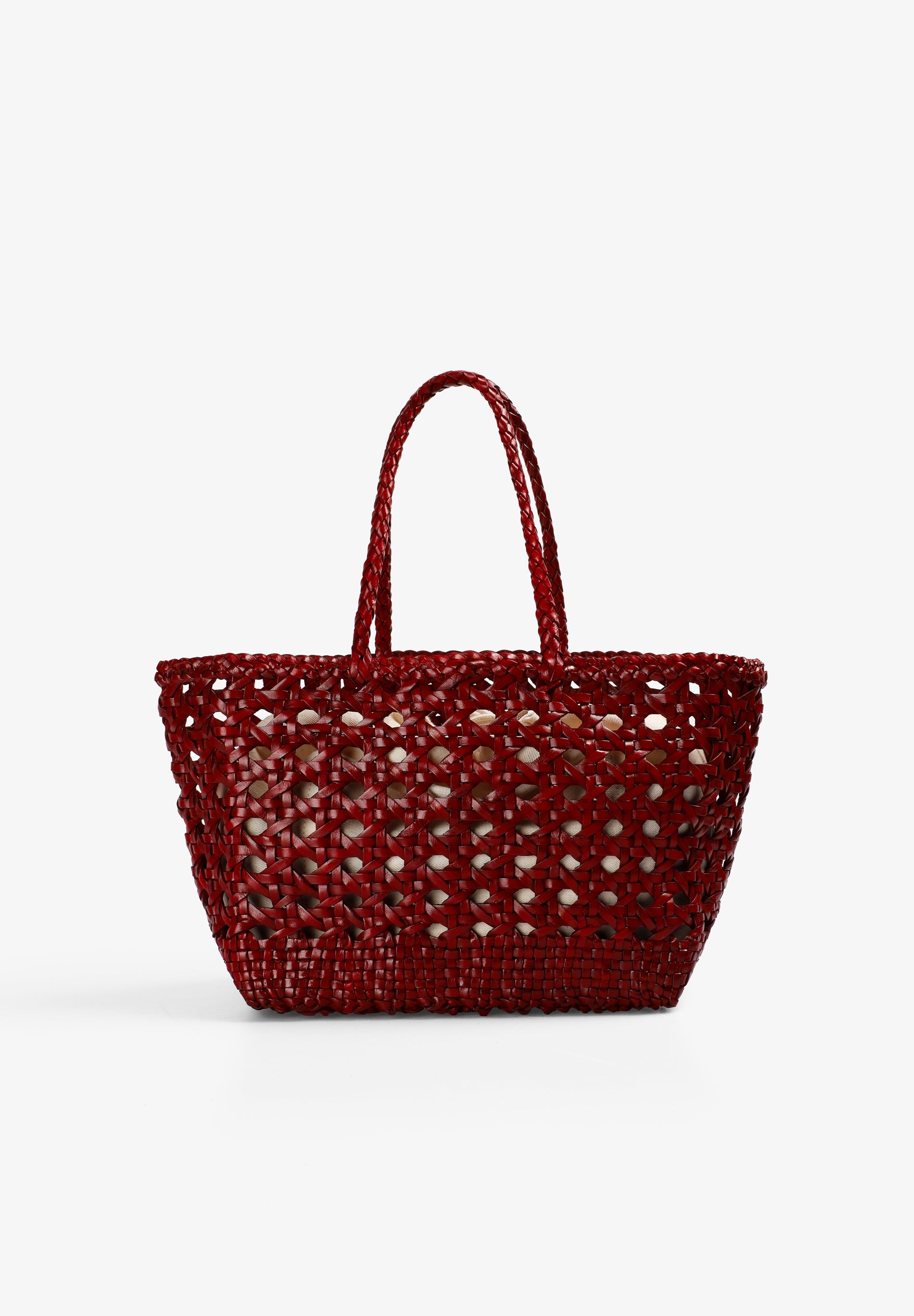 BRAIDED LEATHER BAG