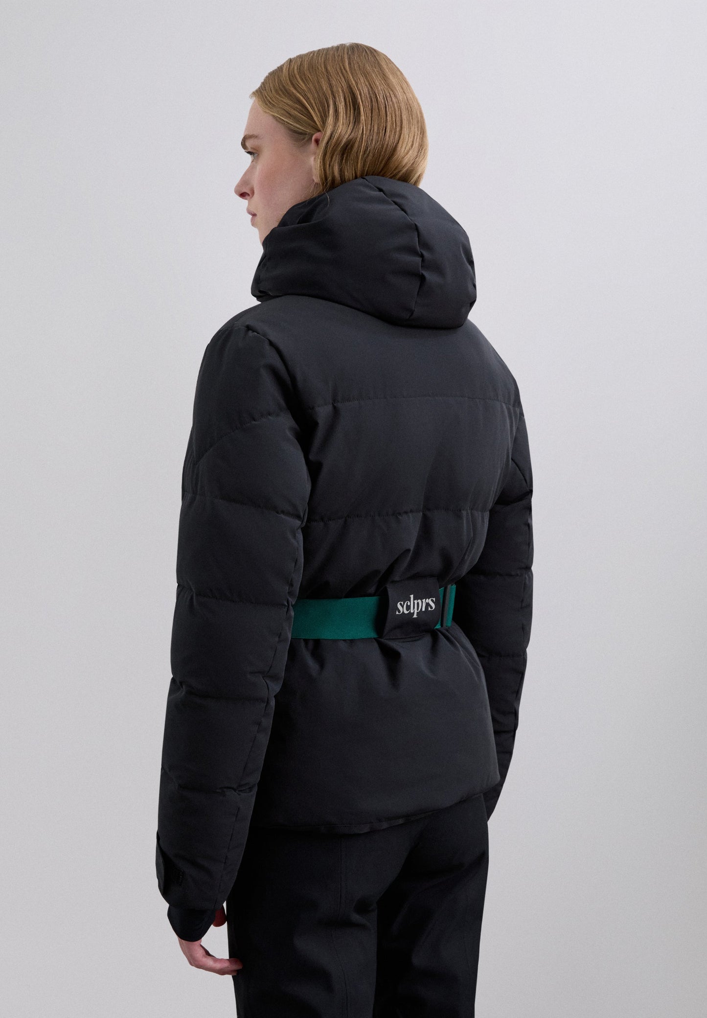 BELTED SKI JACKET