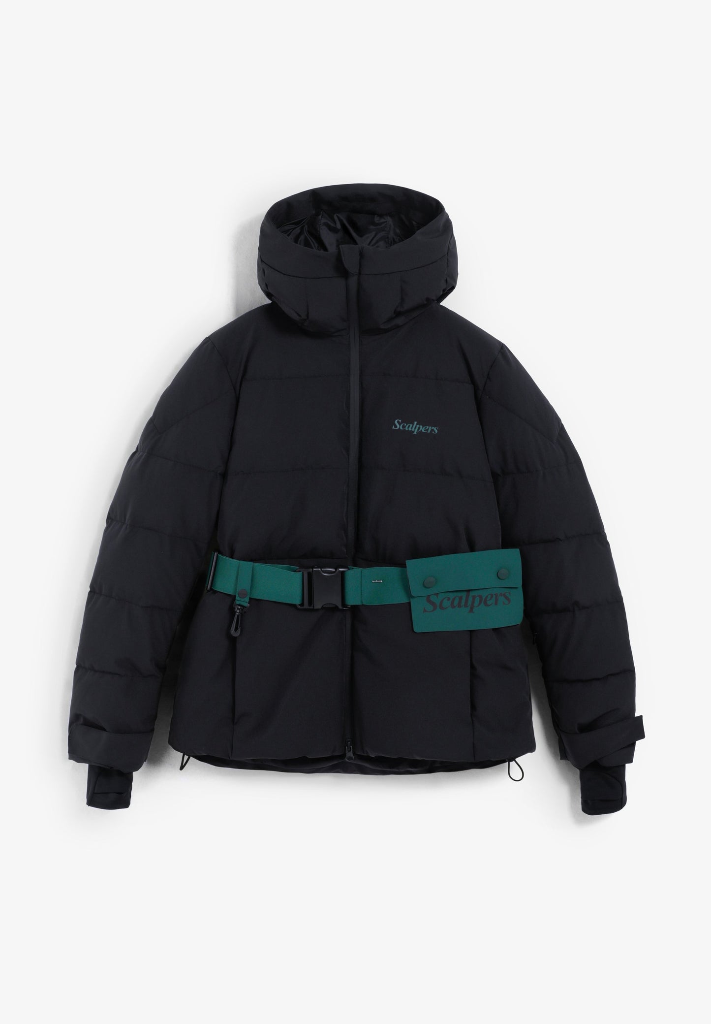 BELTED SKI JACKET