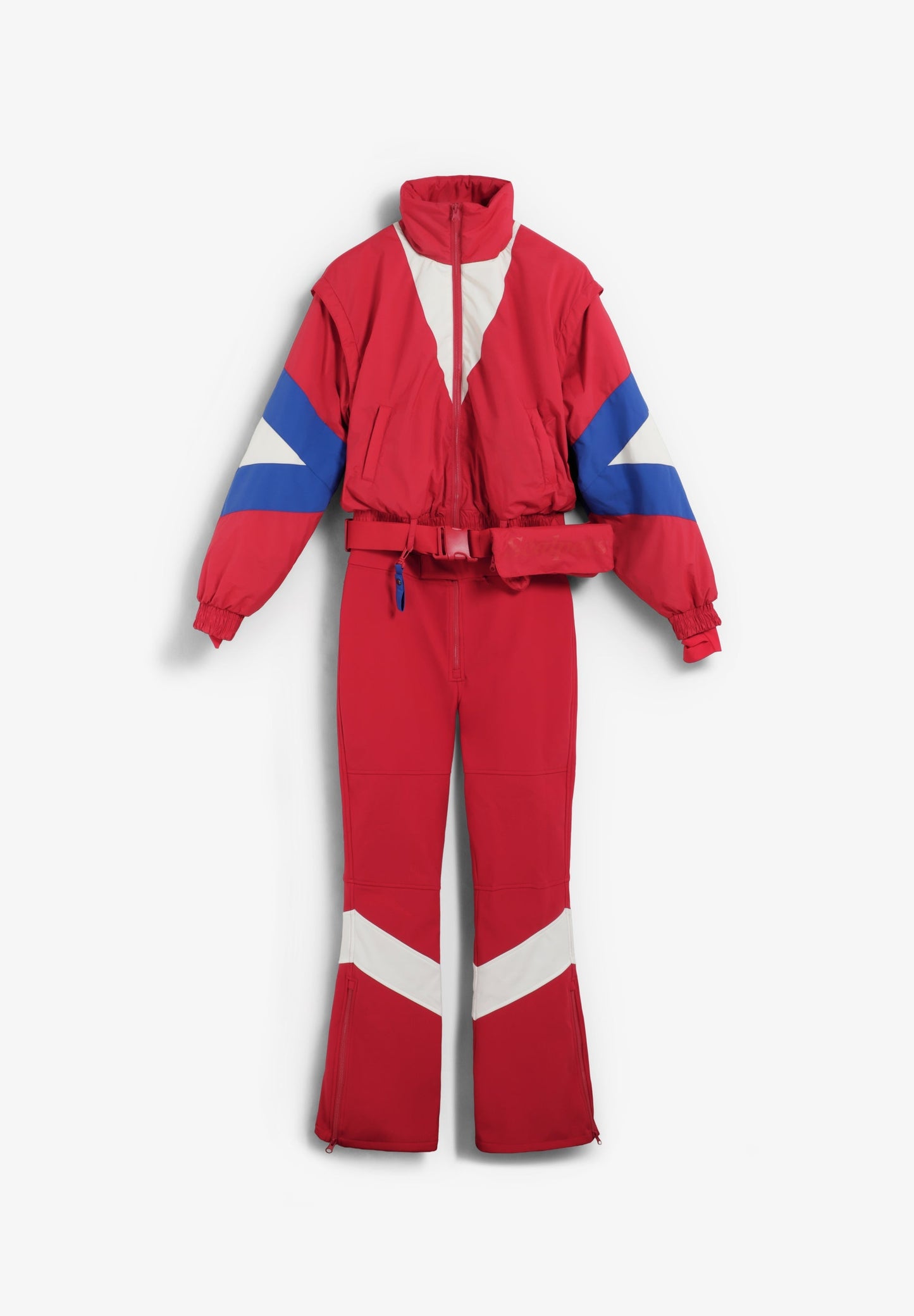 SCSKI RED JUMPSUIT