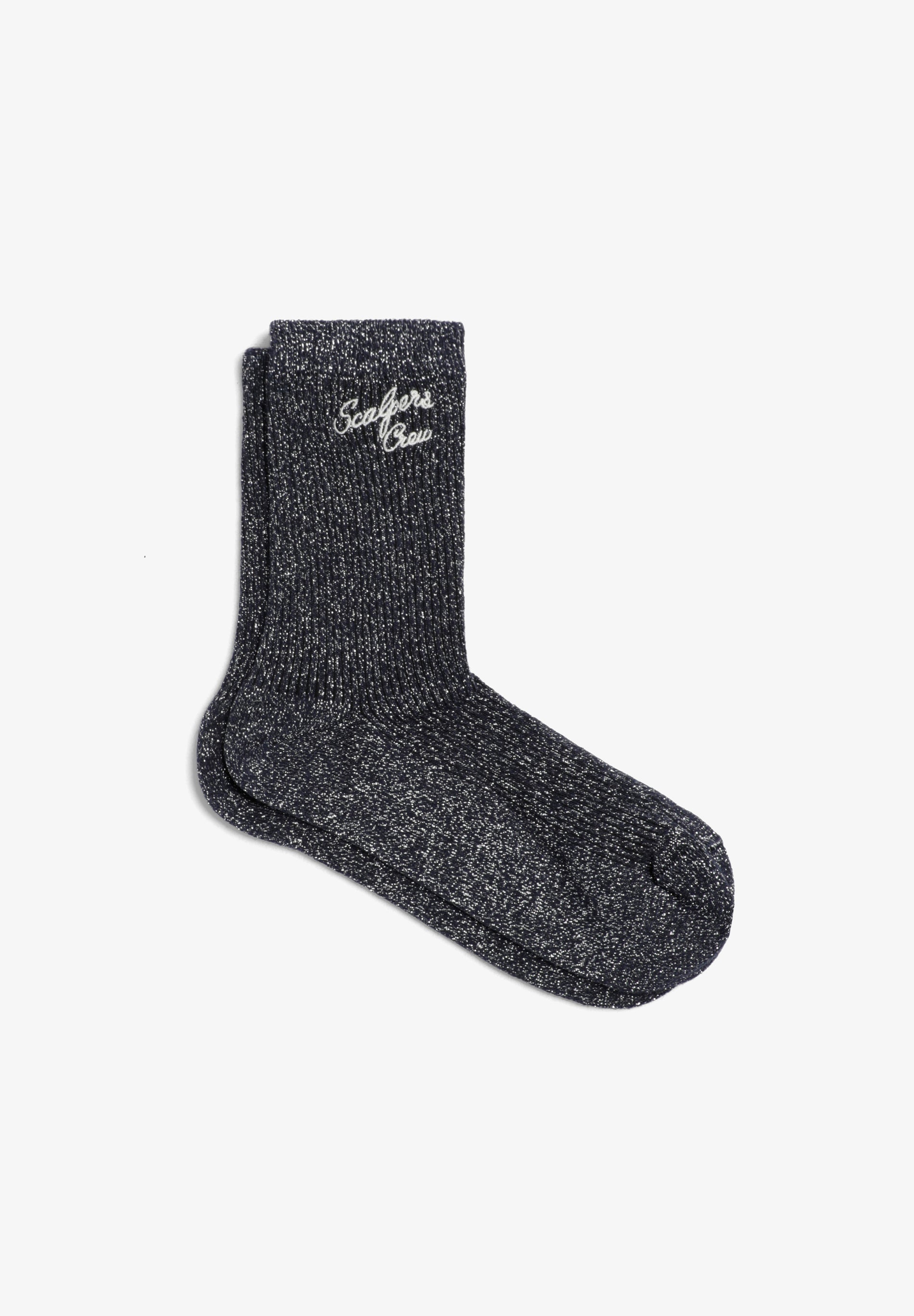 CONTRAST EMBROIDERED SOCKS
