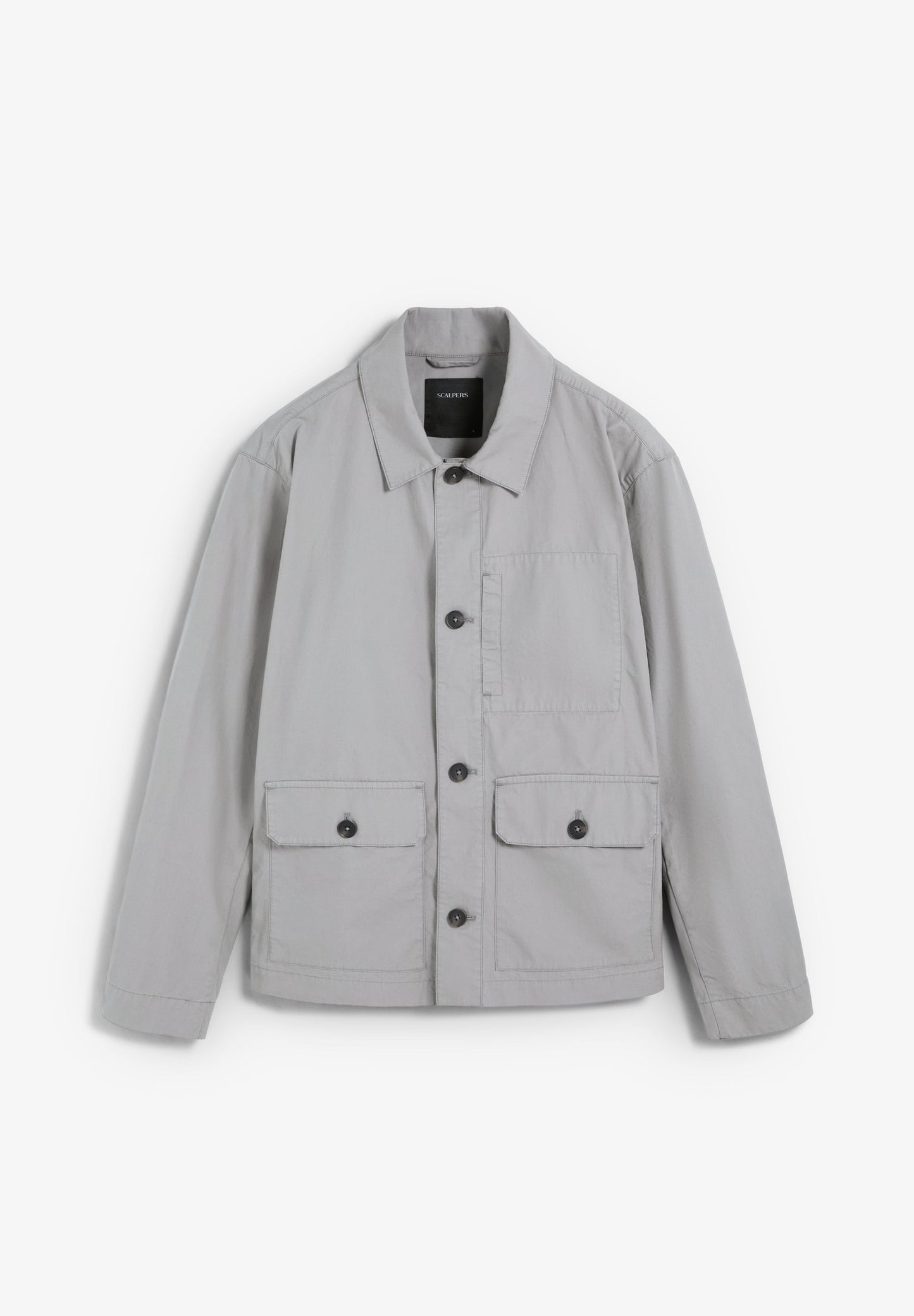 COTTON OVERSHIRT WITH POCKETS