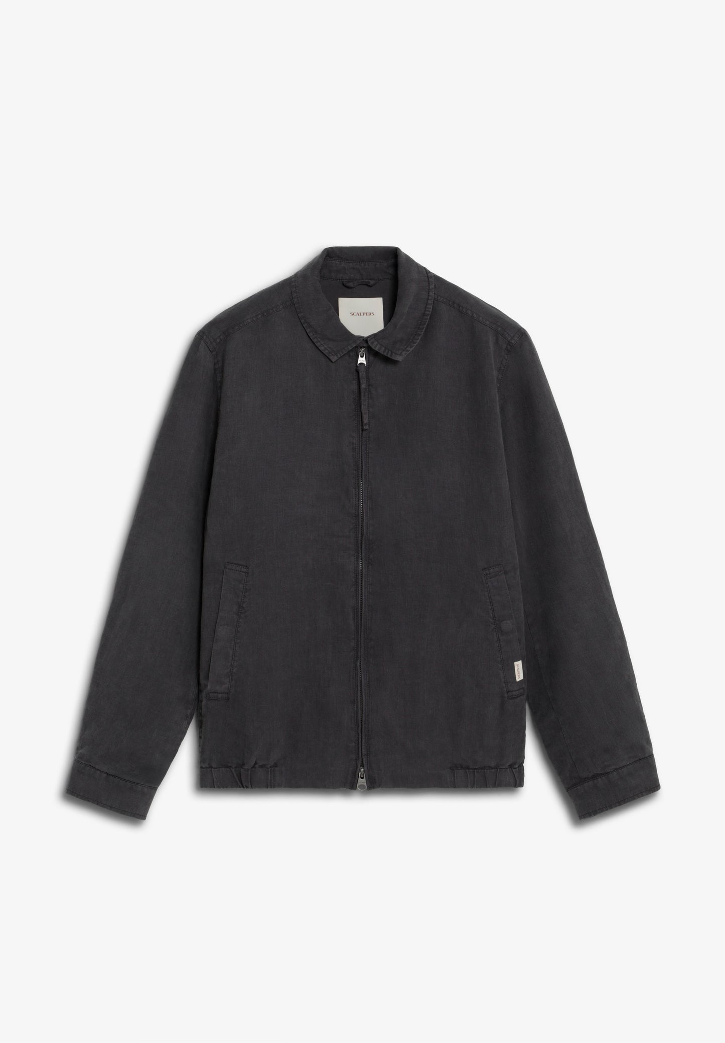 LINEN BOMBER JACKET