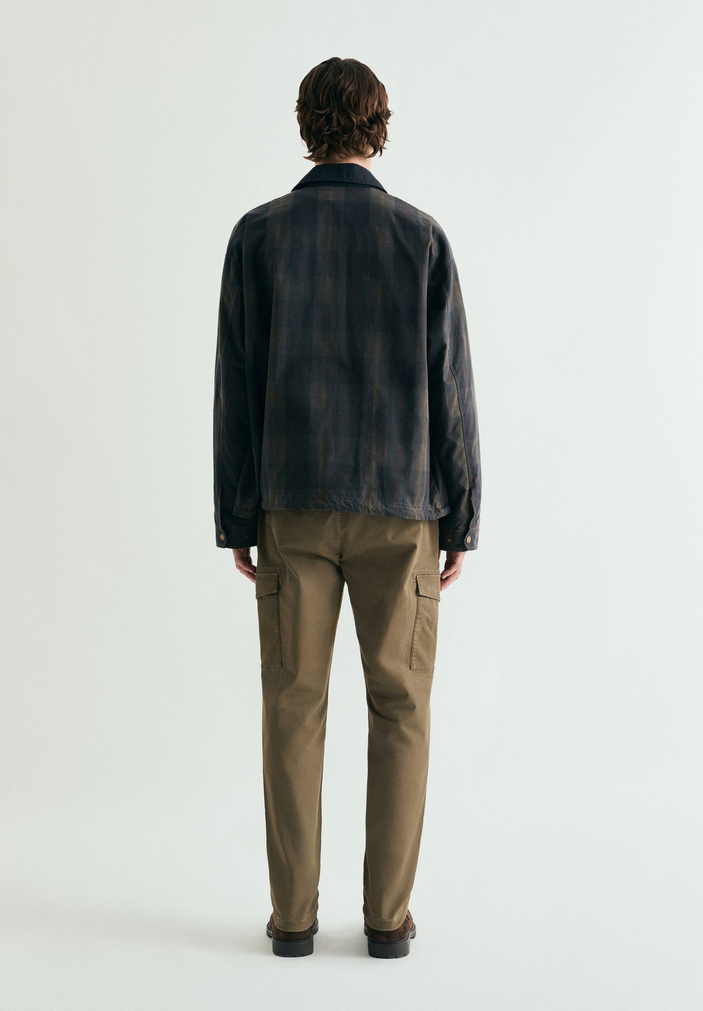 SLIM FIT CARGO TROUSERS