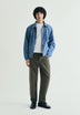 CROPPED FIT JEANS