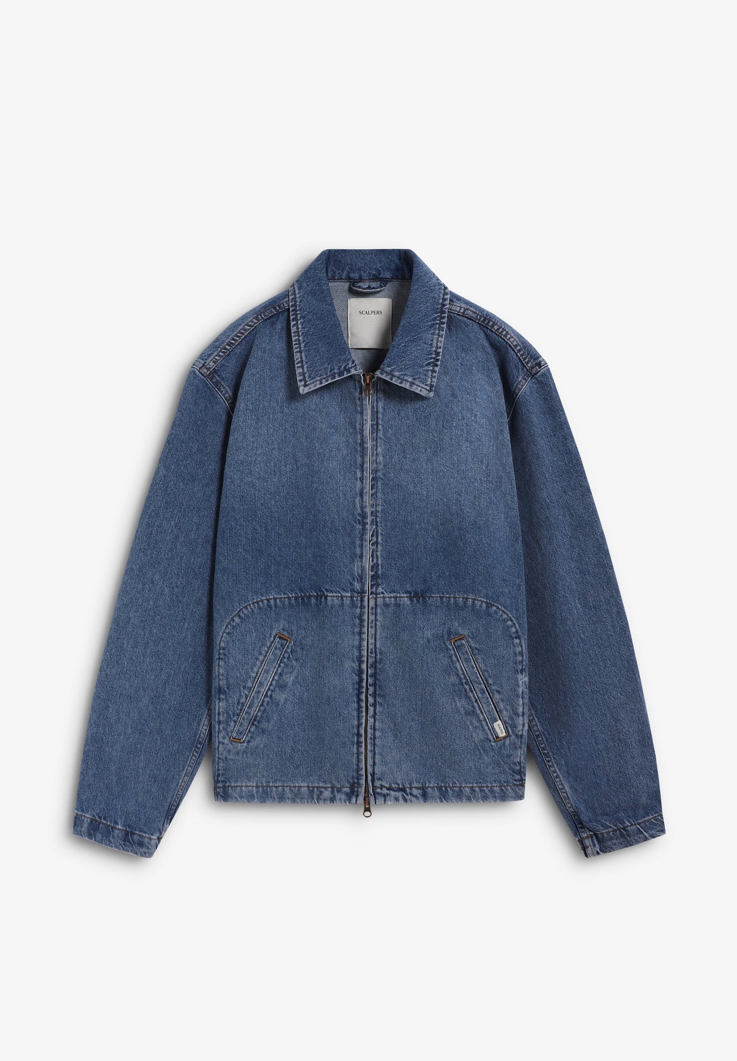 DENIM BOMBER JACKET