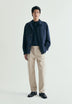 CHINO TROUSERS WITH DARTS