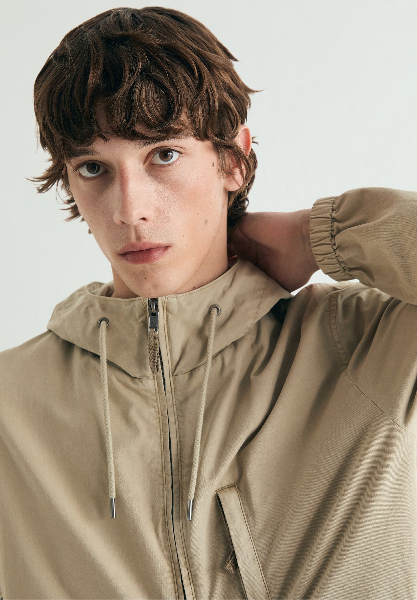 HOODED JACKET WITH MATCHING SKULL