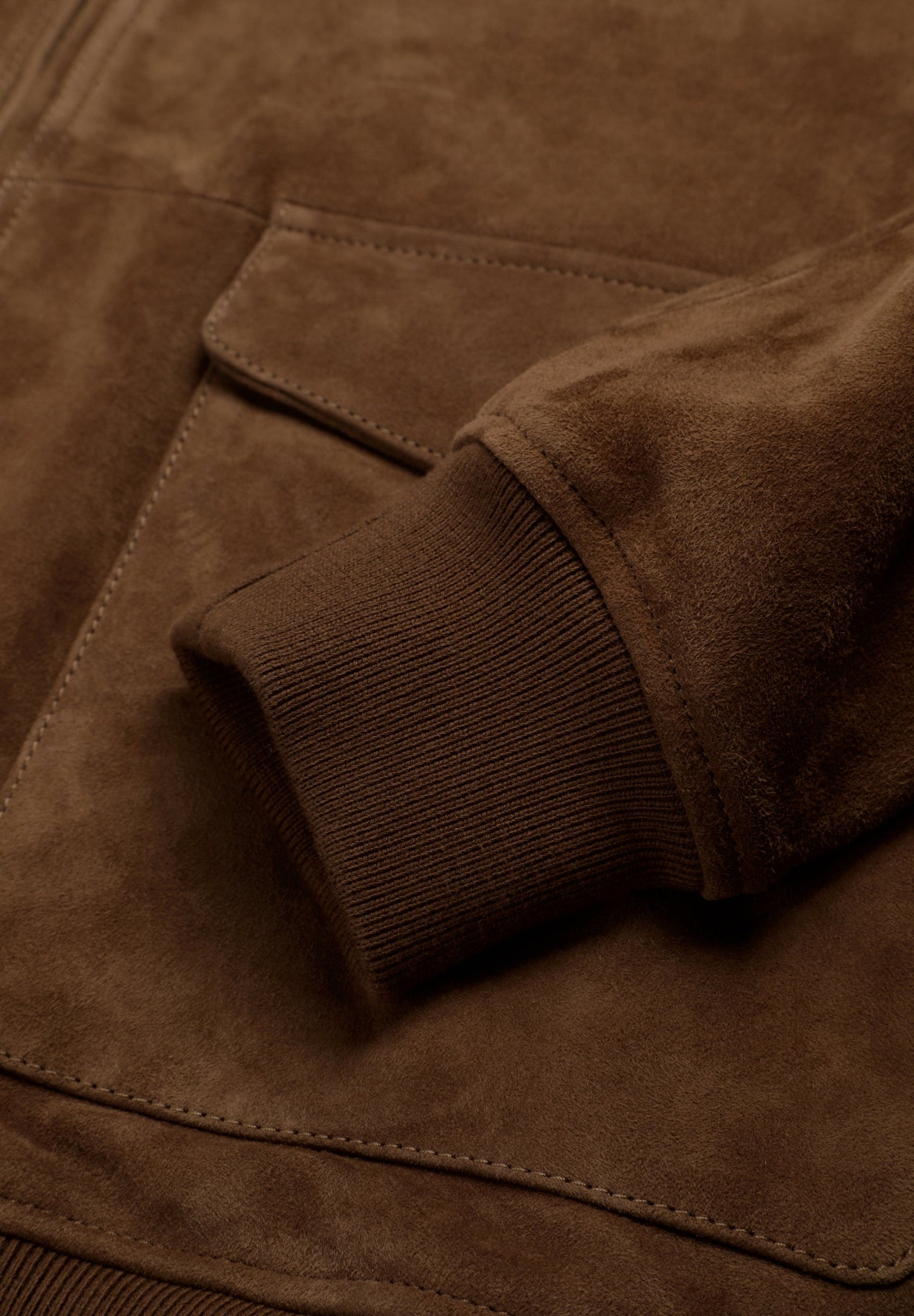 SUEDE BOMBER JACKET