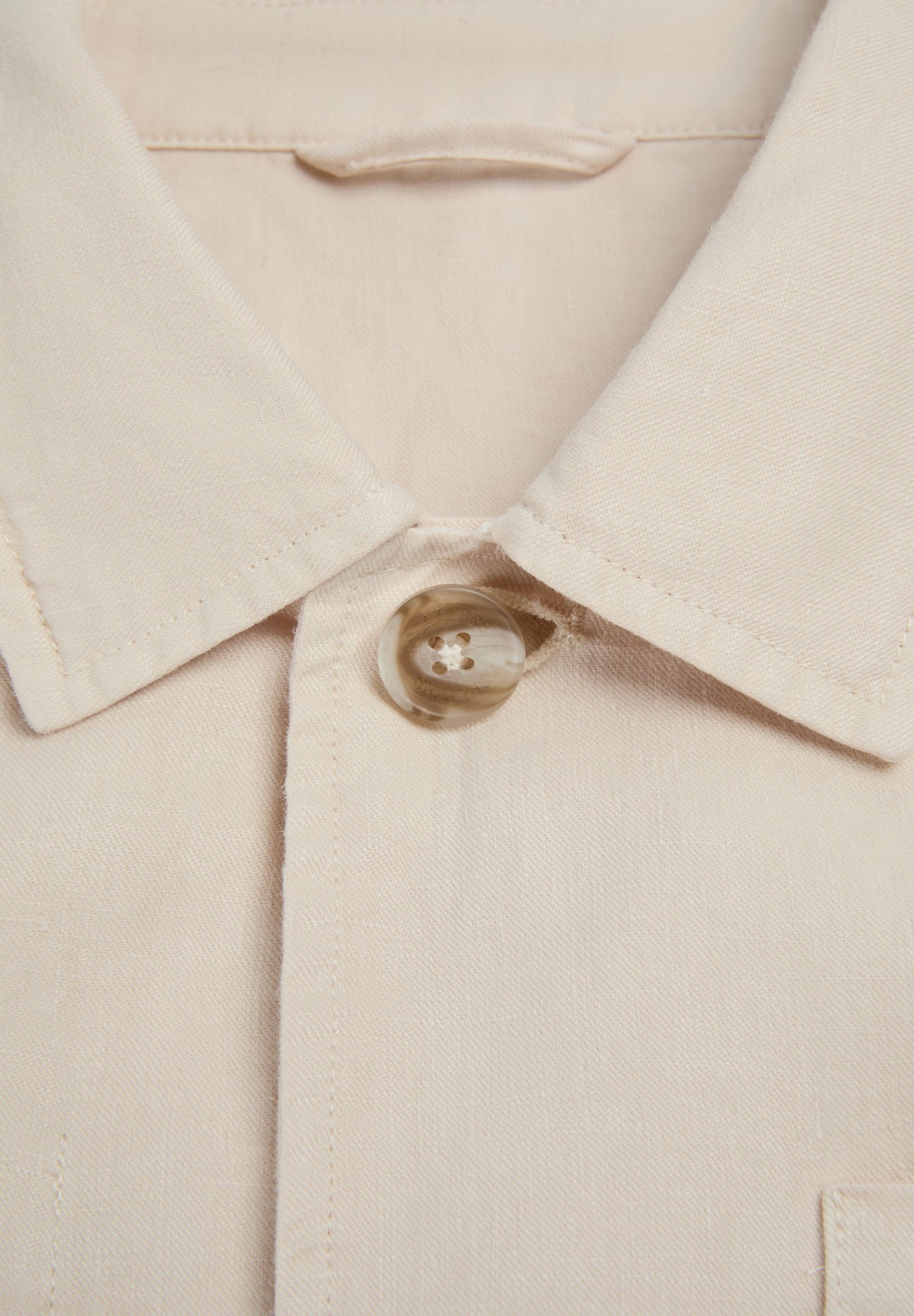 LINEN OVERSHIRT WITH POCKETS