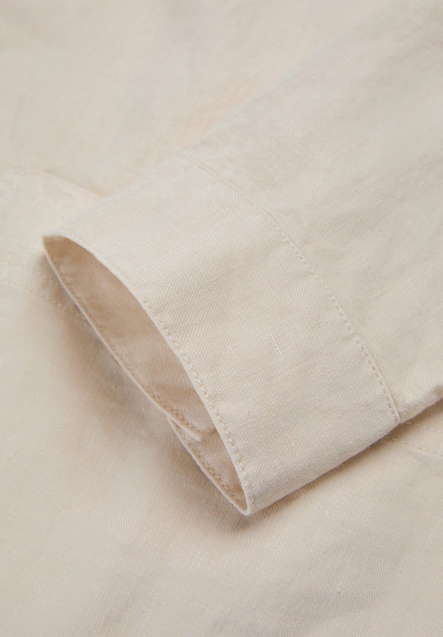LINEN OVERSHIRT WITH POCKETS