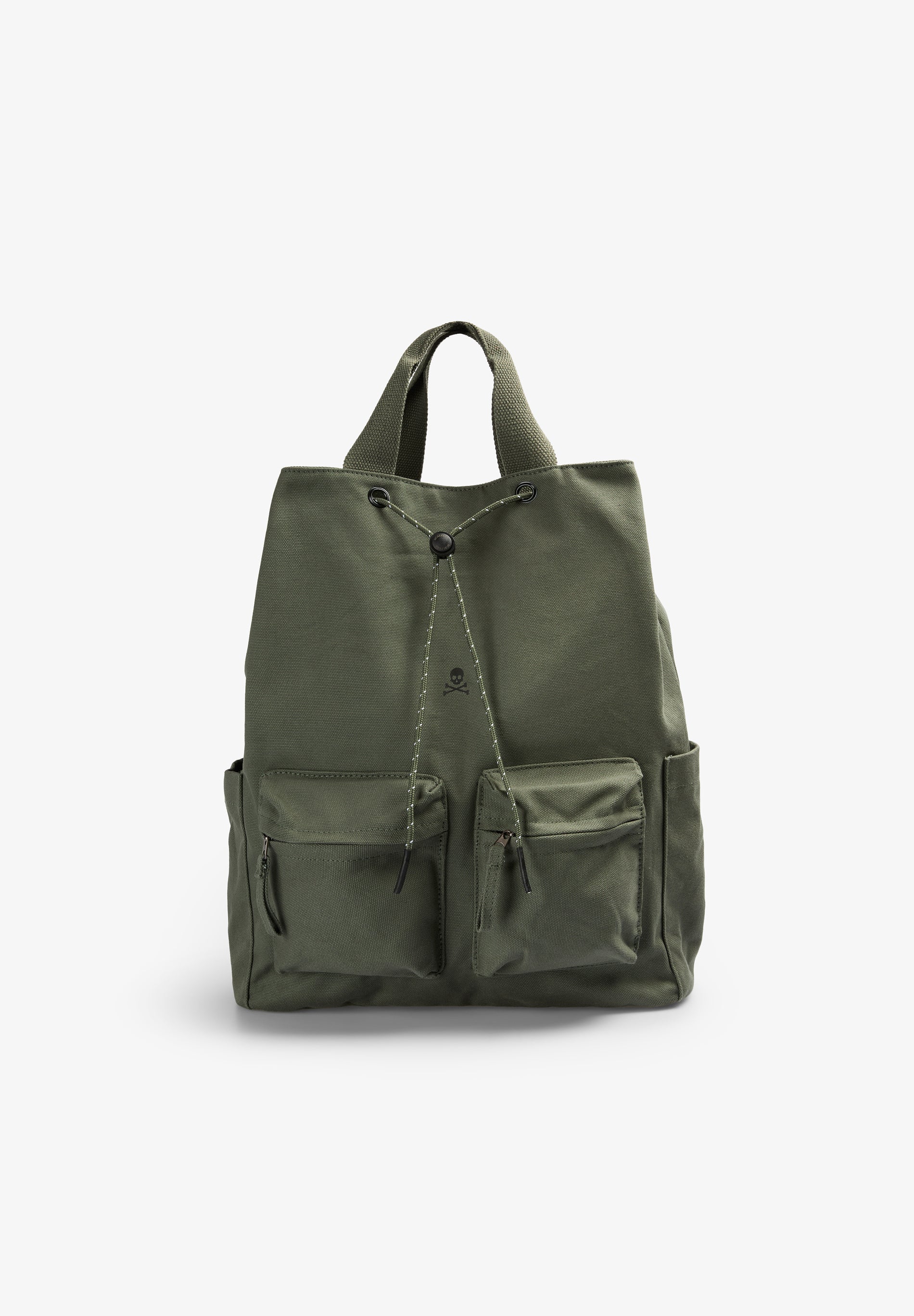 CANVAS BACKPACK WITH ADJUSTABLE DRAWSTRING