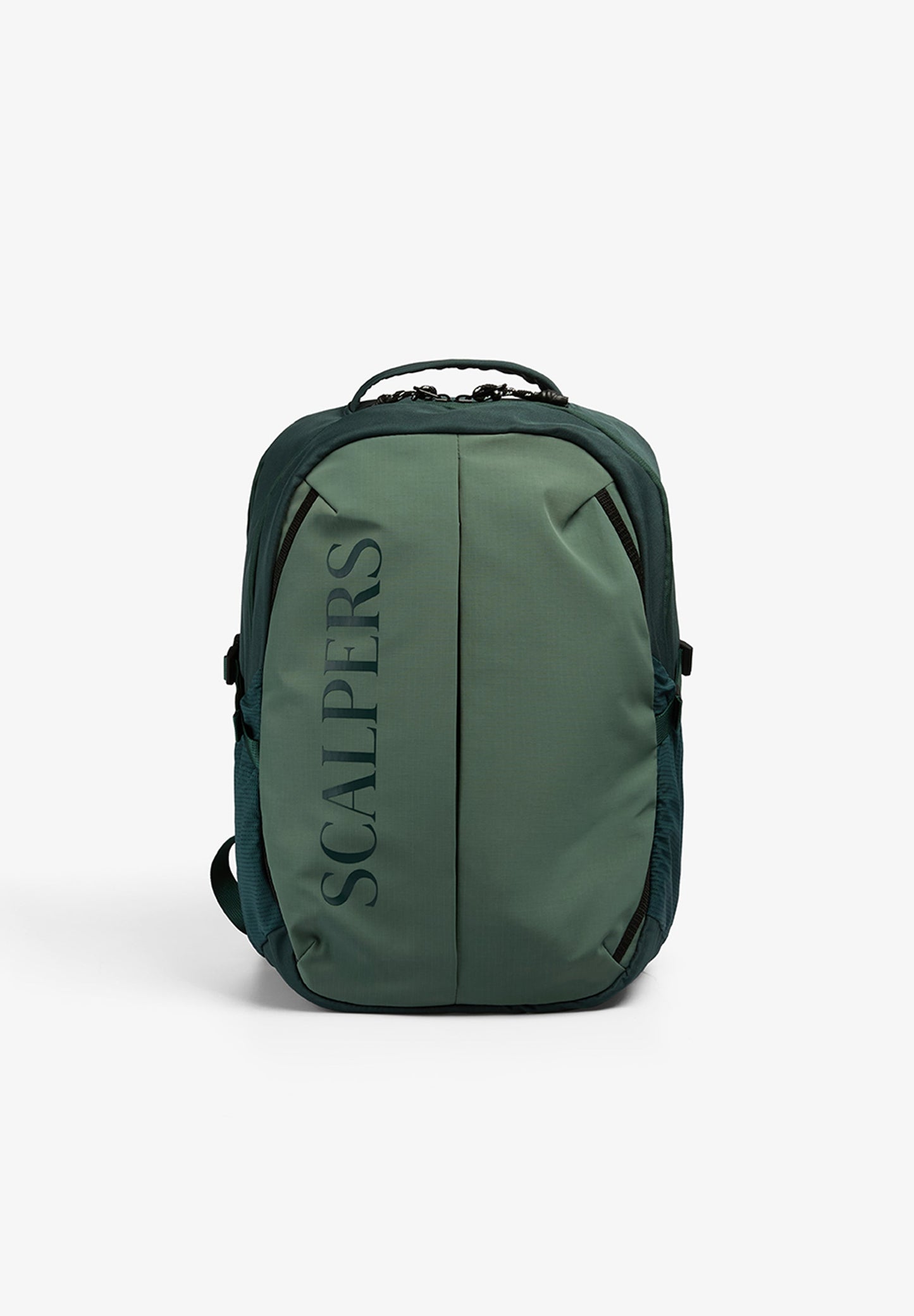 DOUBLE POCKET BACKPACK WITH LETTERING