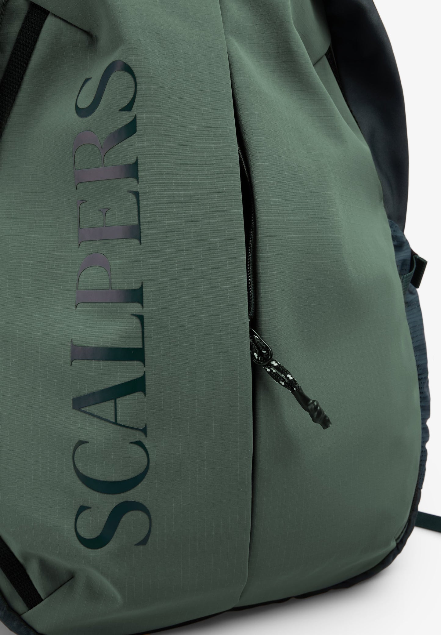 DOUBLE POCKET BACKPACK WITH LETTERING