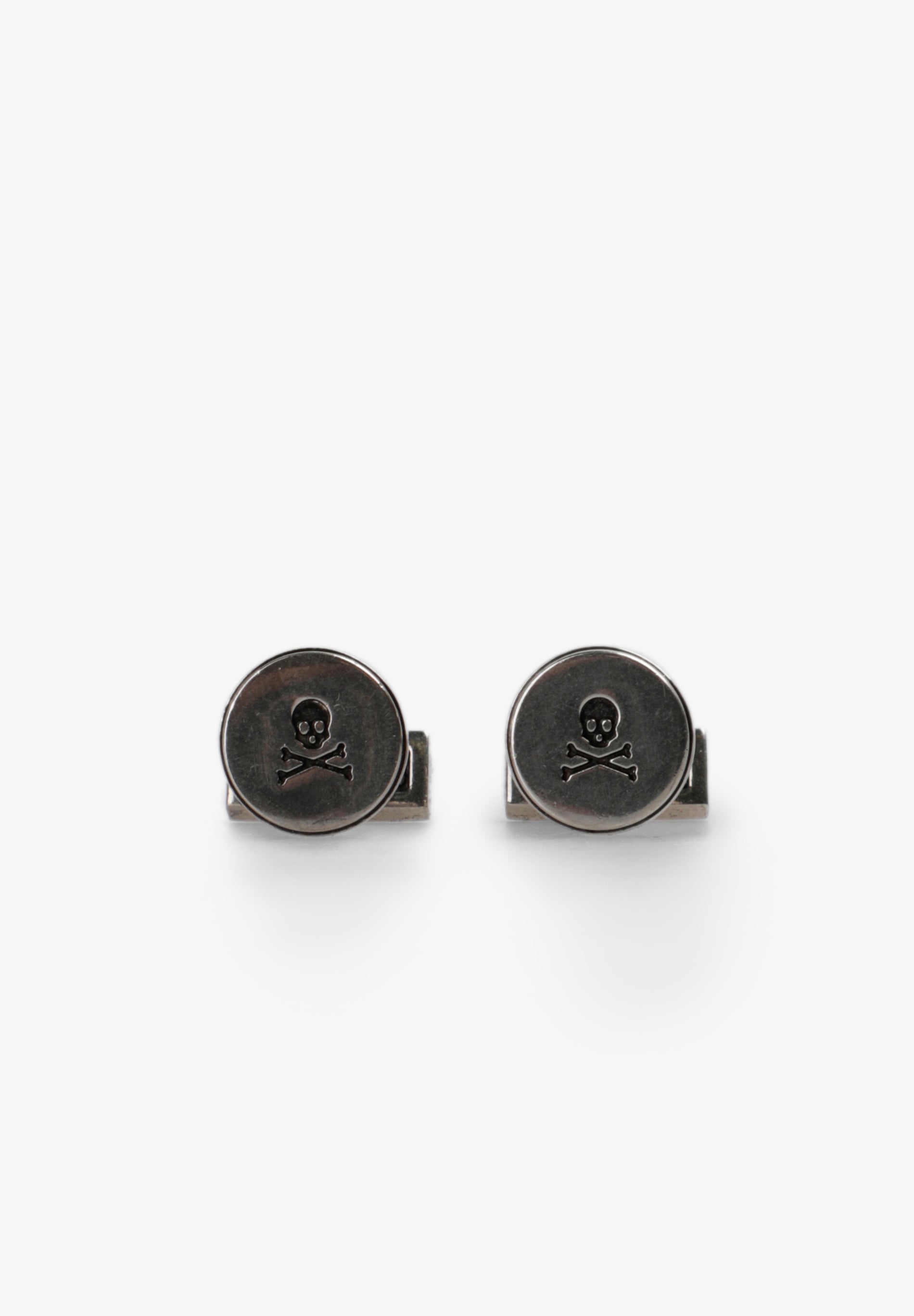 ROUND SKULL CUFFLINKS