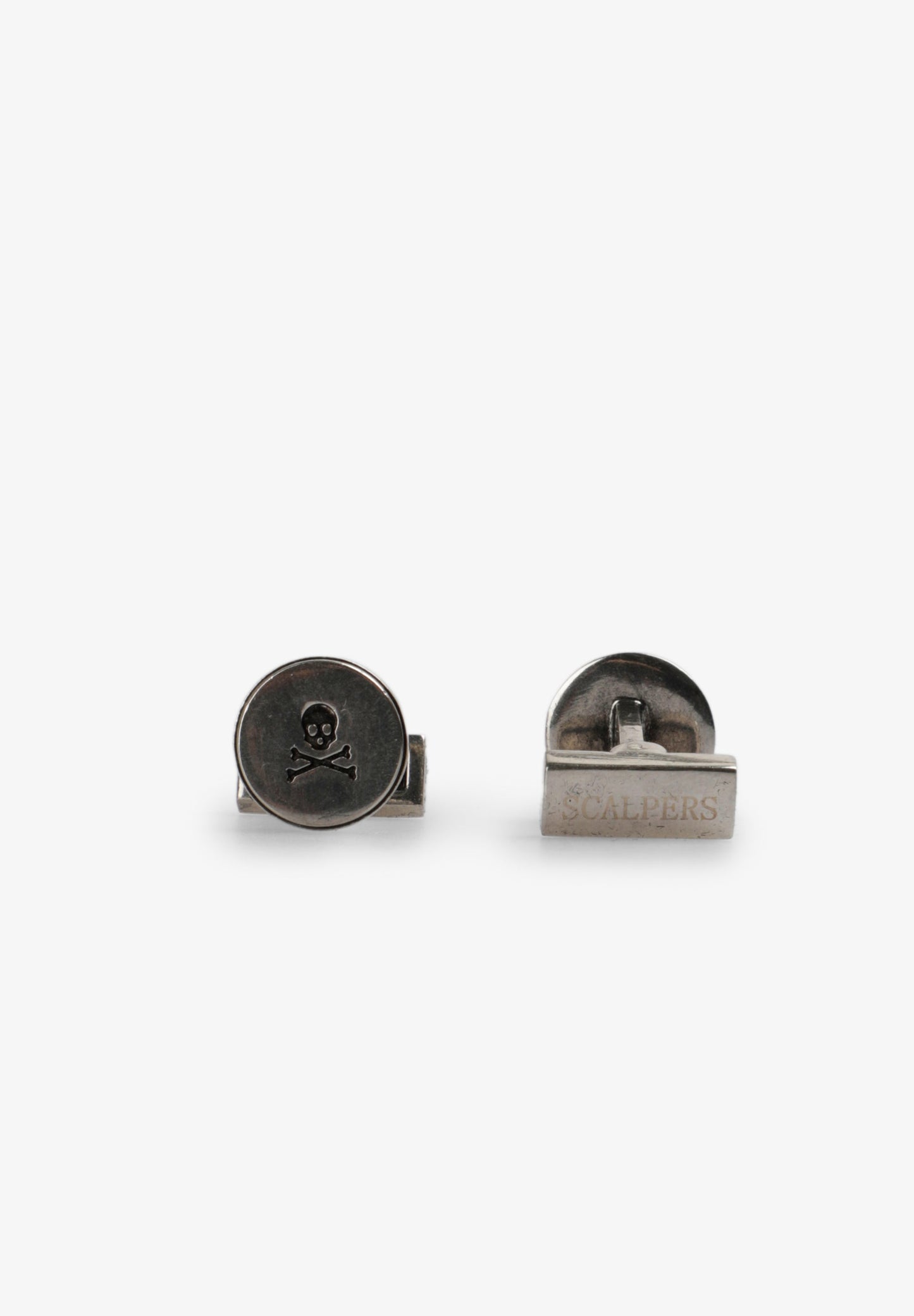 ROUND SKULL CUFFLINKS