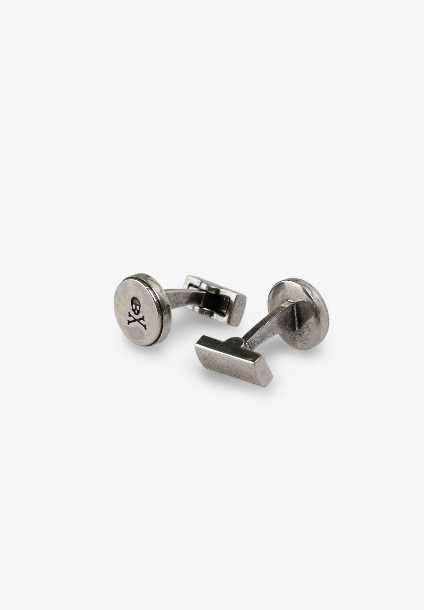ROUND SKULL CUFFLINKS