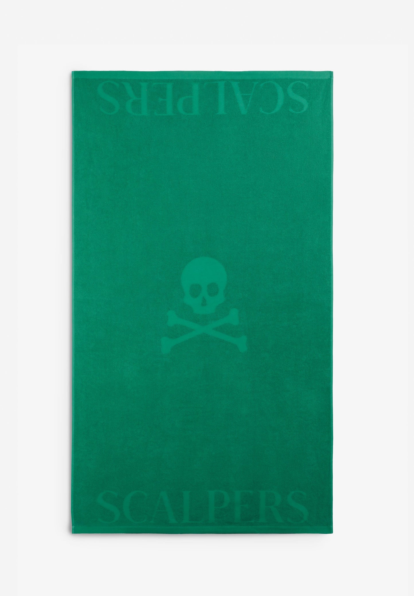 TOWEL WITH SKULL LOGO