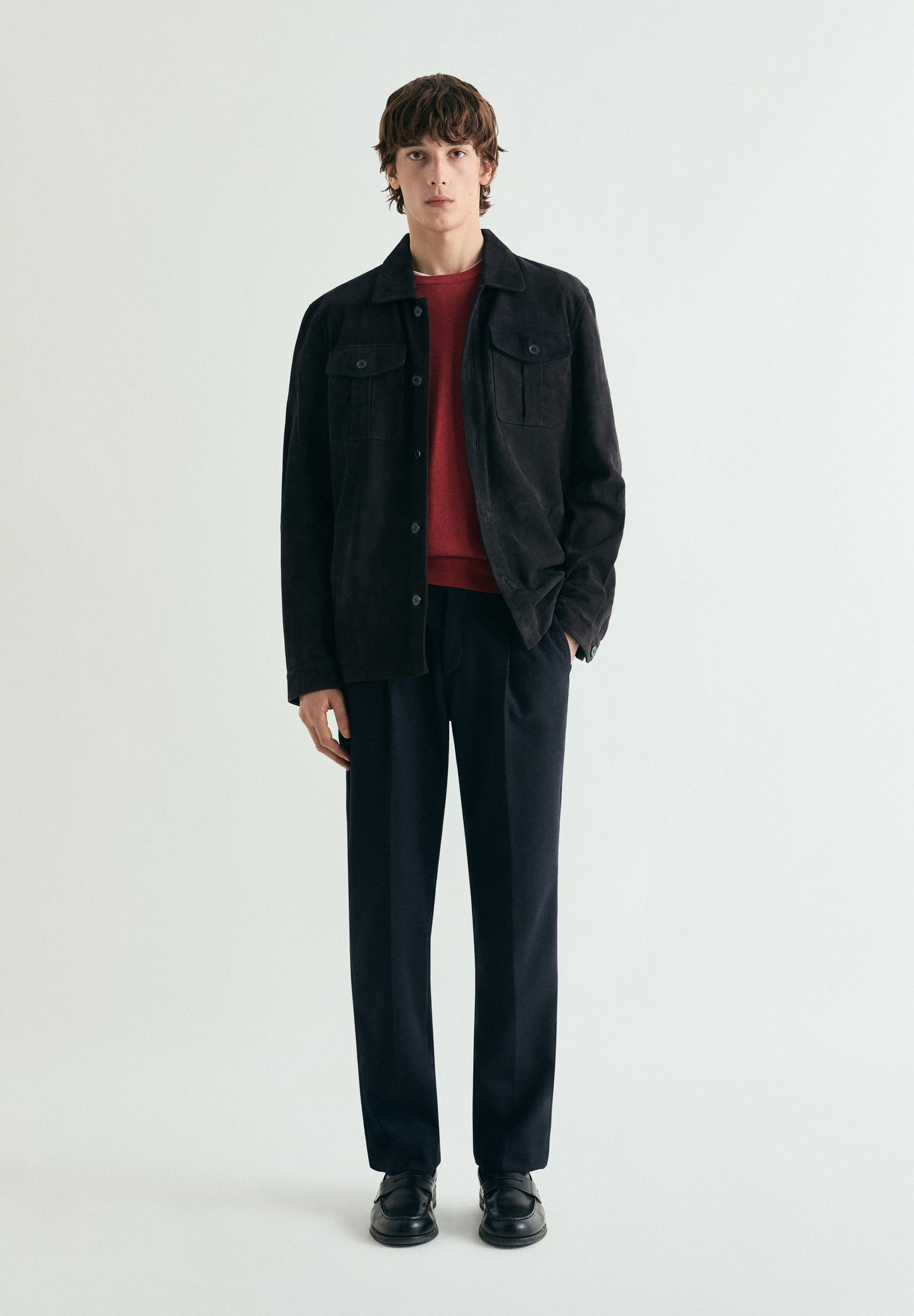 SUPIMA RIBBED SWEATER