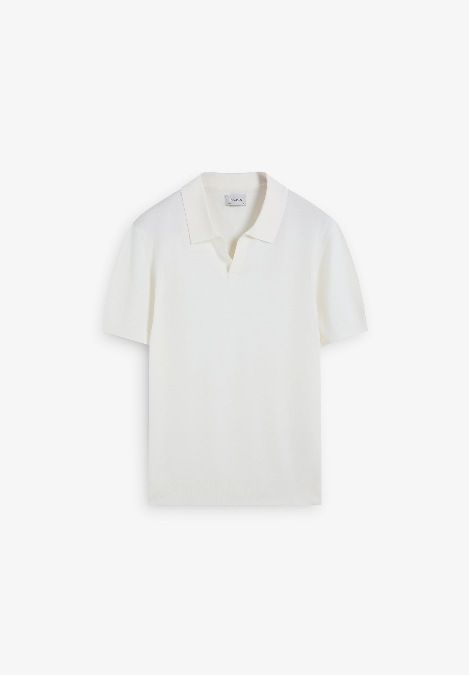 FINE KNIT POLO SHIRT