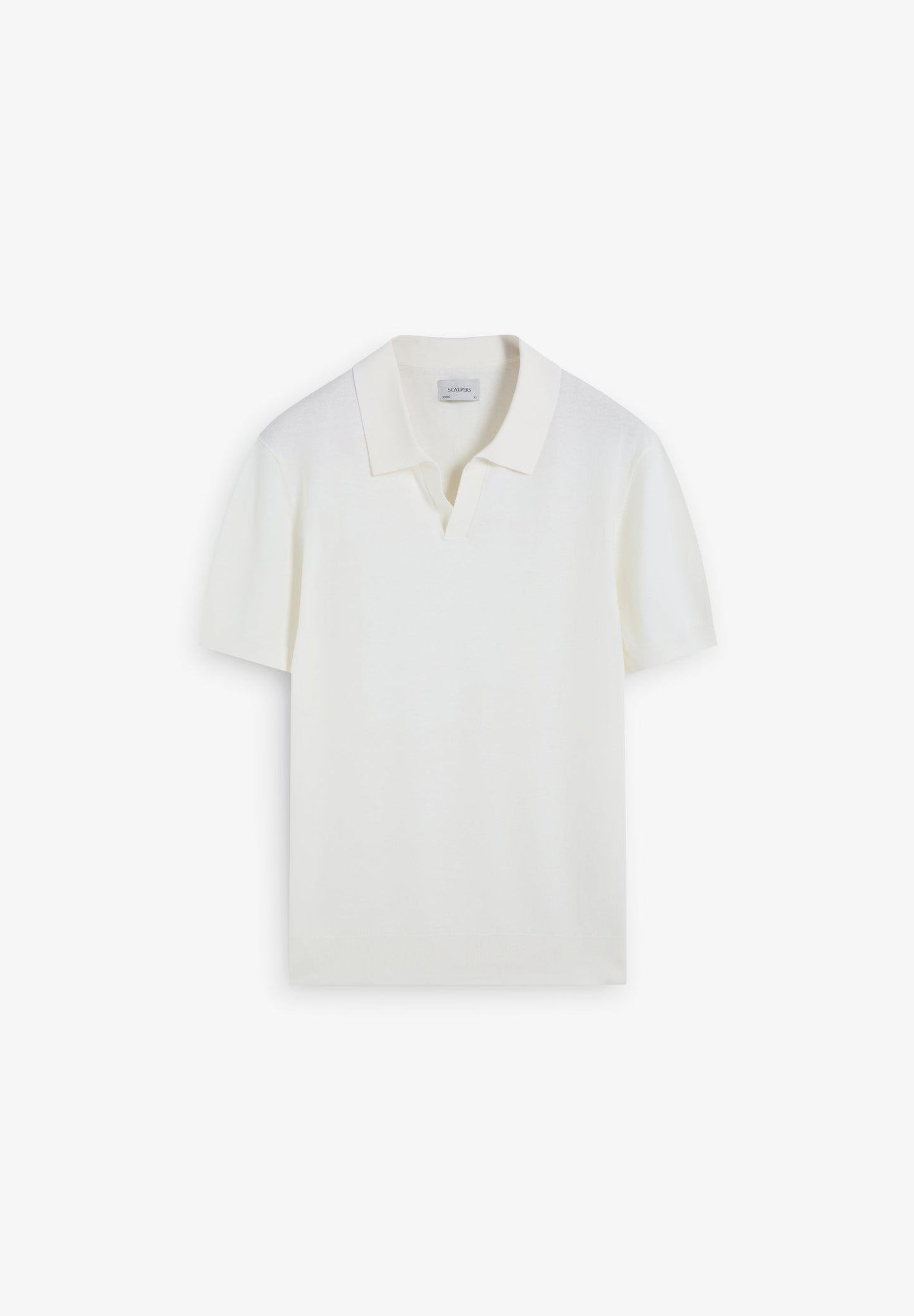 FINE KNIT POLO SHIRT