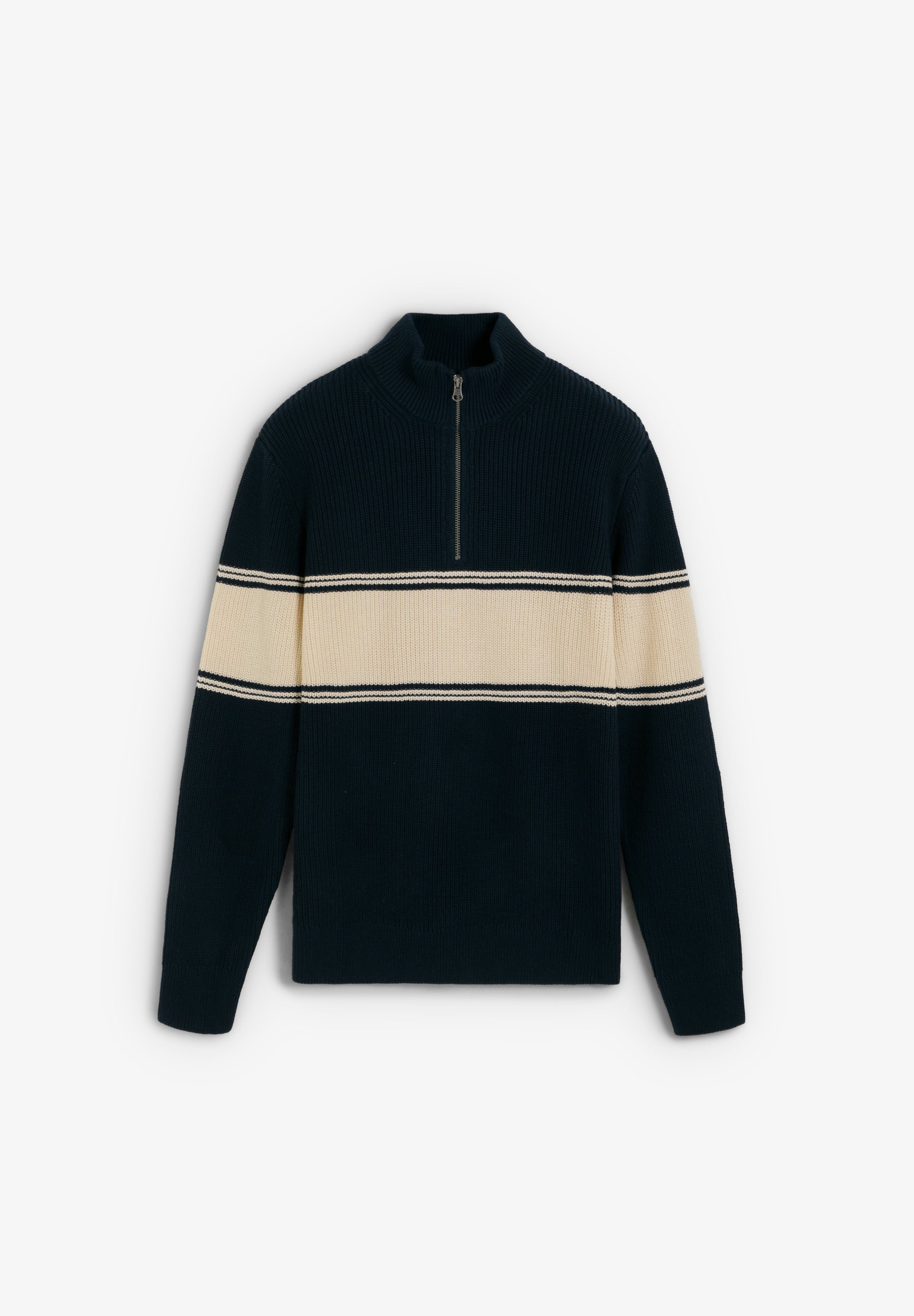 HIGH NECK KNIT SWEATER