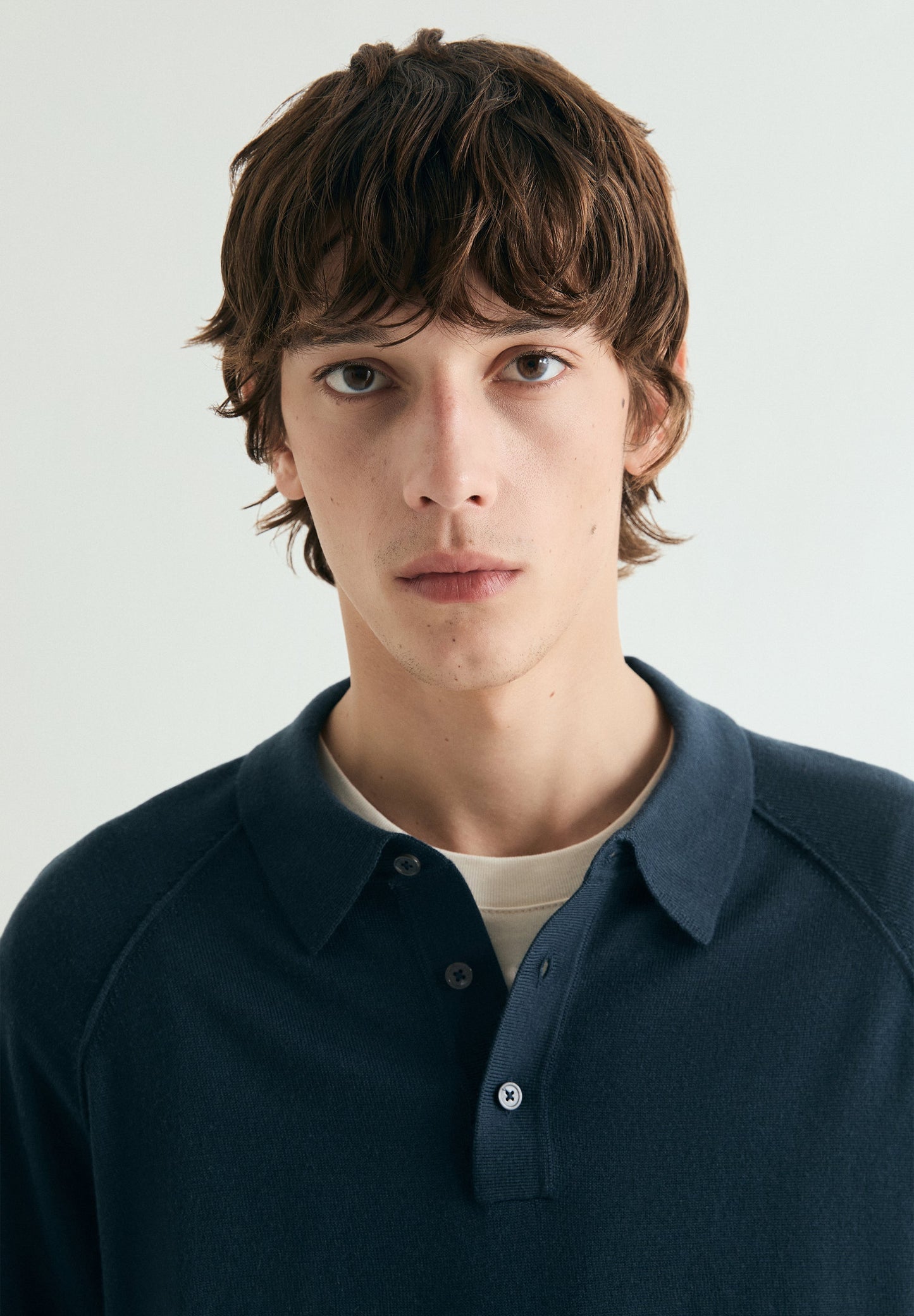 SCRANGLAN LS POLO TRICOT