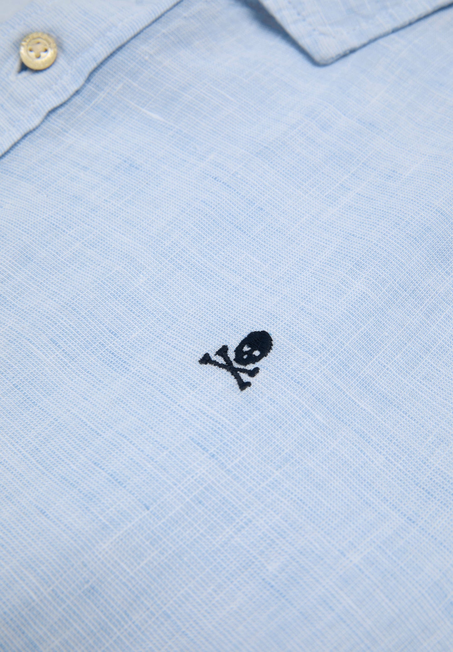 SLIM FIT LINEN SHIRT