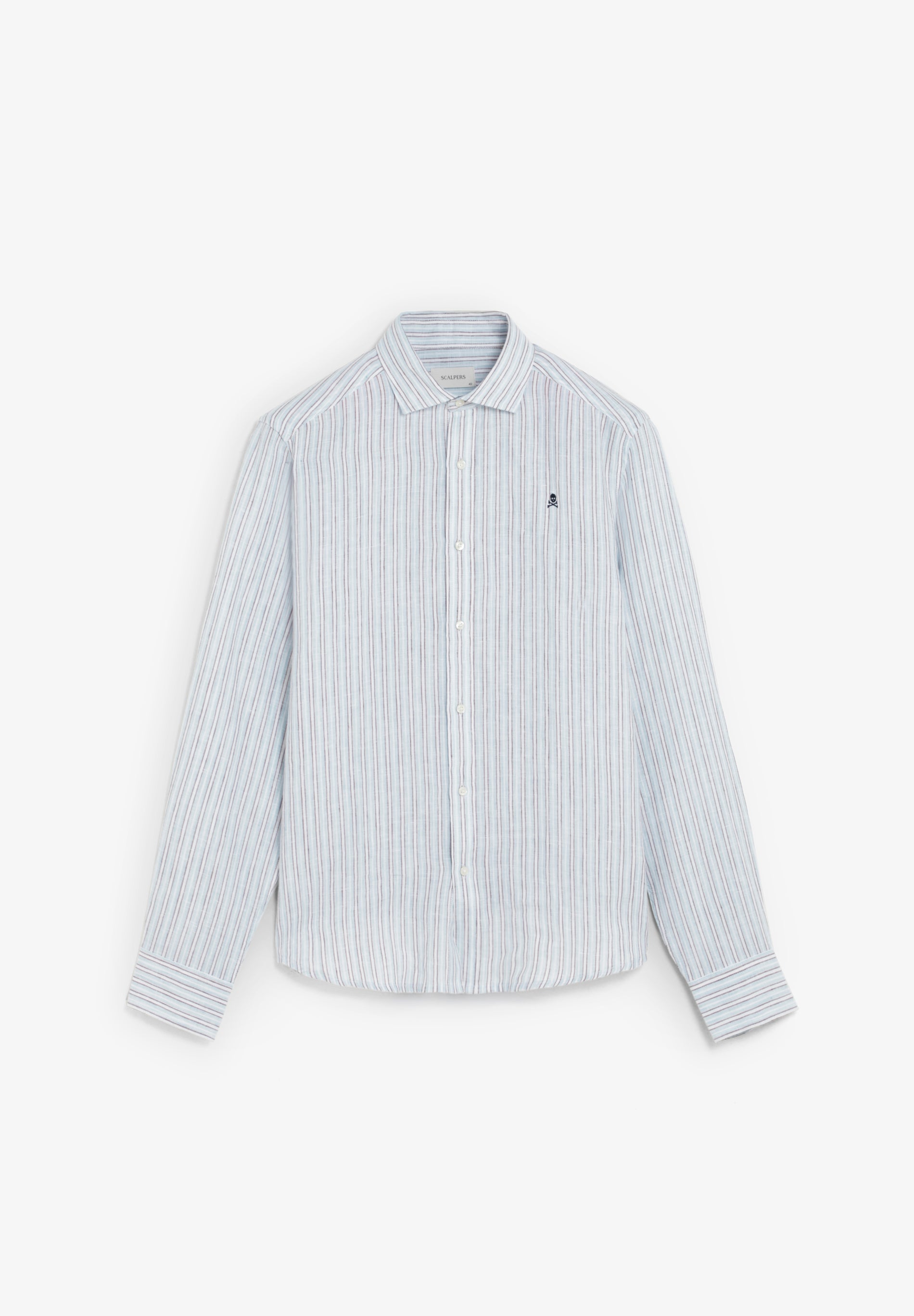 SLIM FIT LINEN SHIRT