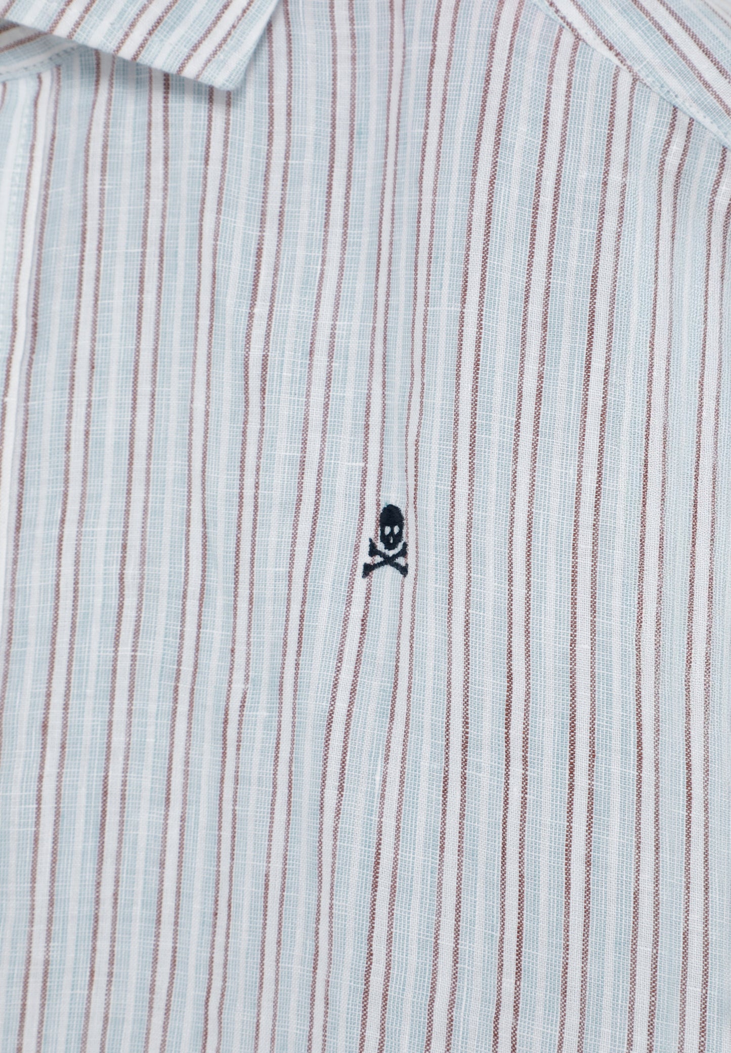 SLIM FIT LINEN SHIRT