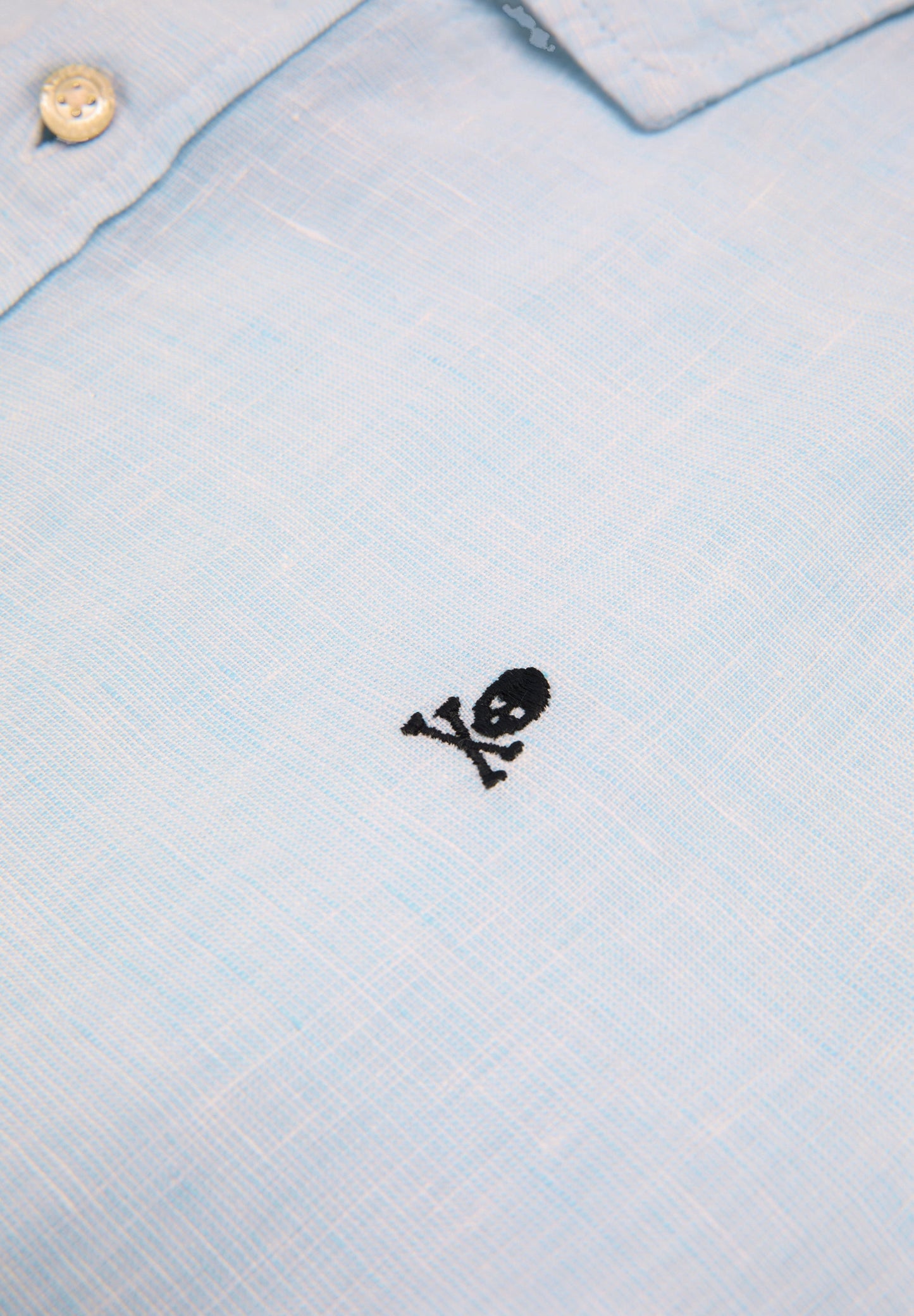 SLIM FIT LINEN SHIRT