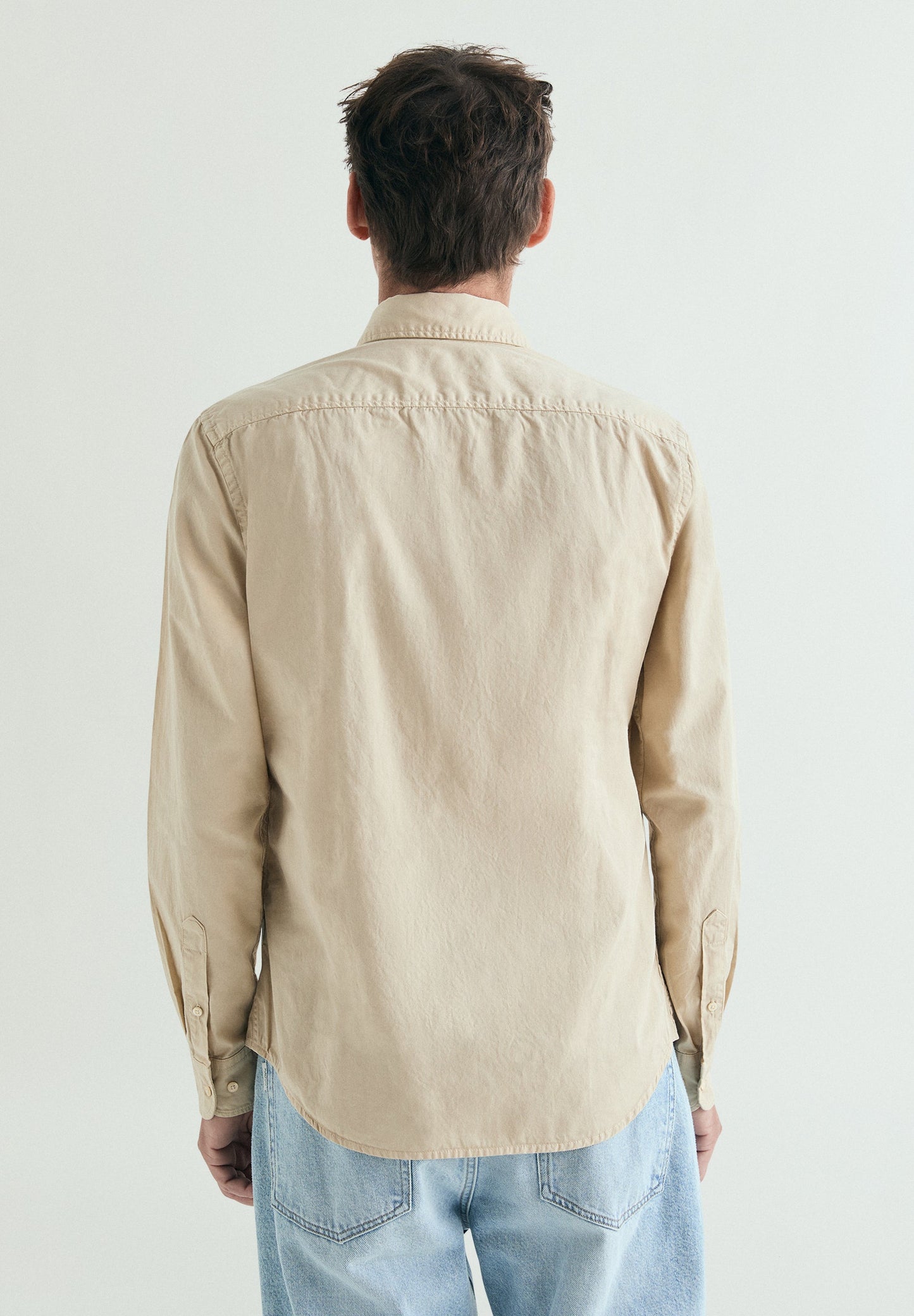 REGULAR FIT EMBROIDERED SHIRT