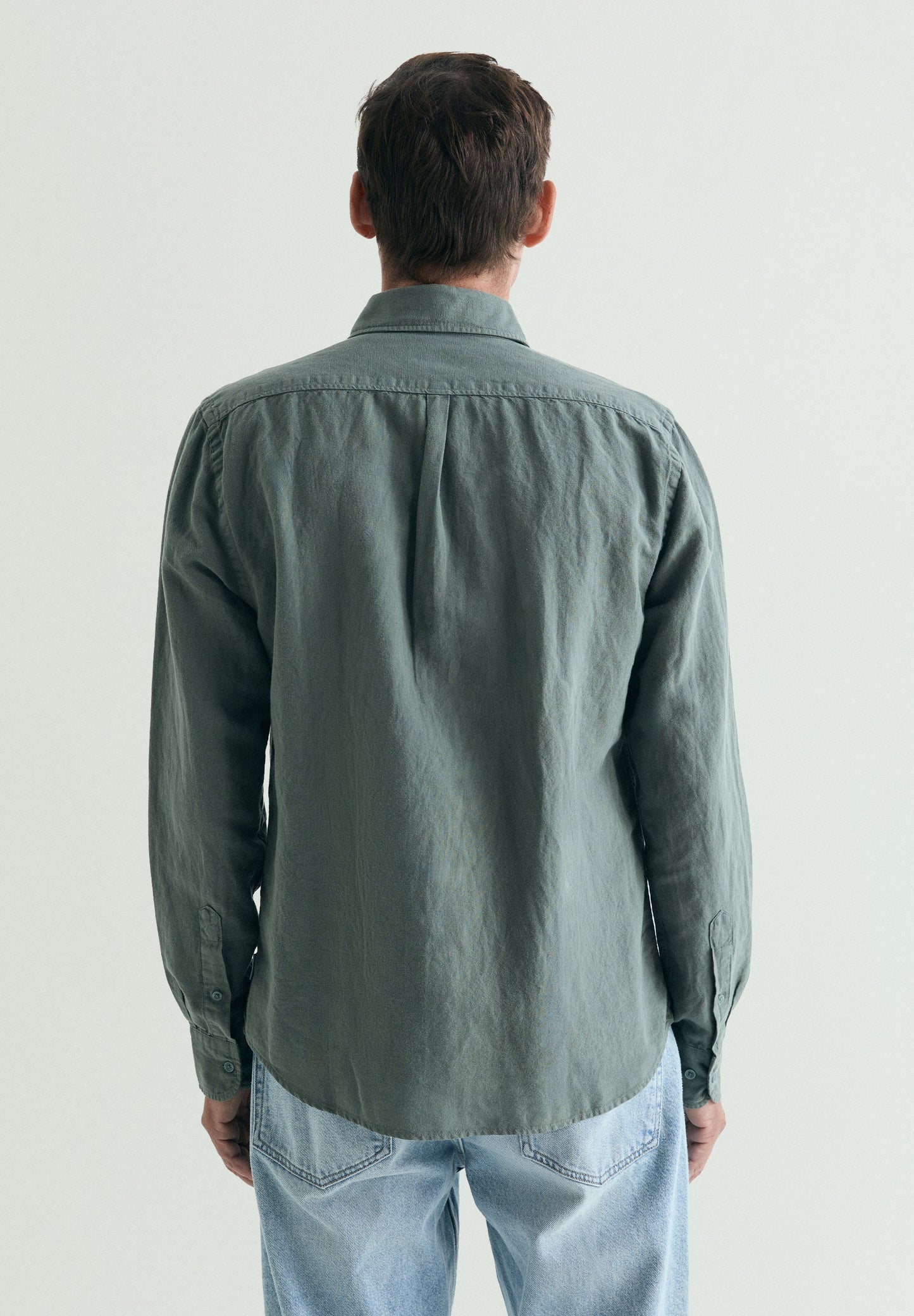 REGULAR FIT LINEN SHIRT