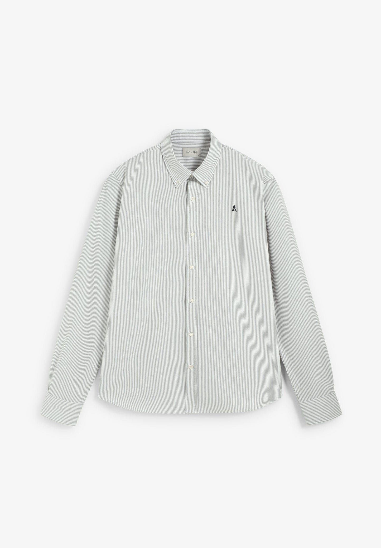 CAMISA OXFORD ESTAMPADA RAYAS - Scalpers