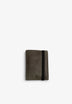 100% LEATHER WALLET WITH STRETCH DETAIL