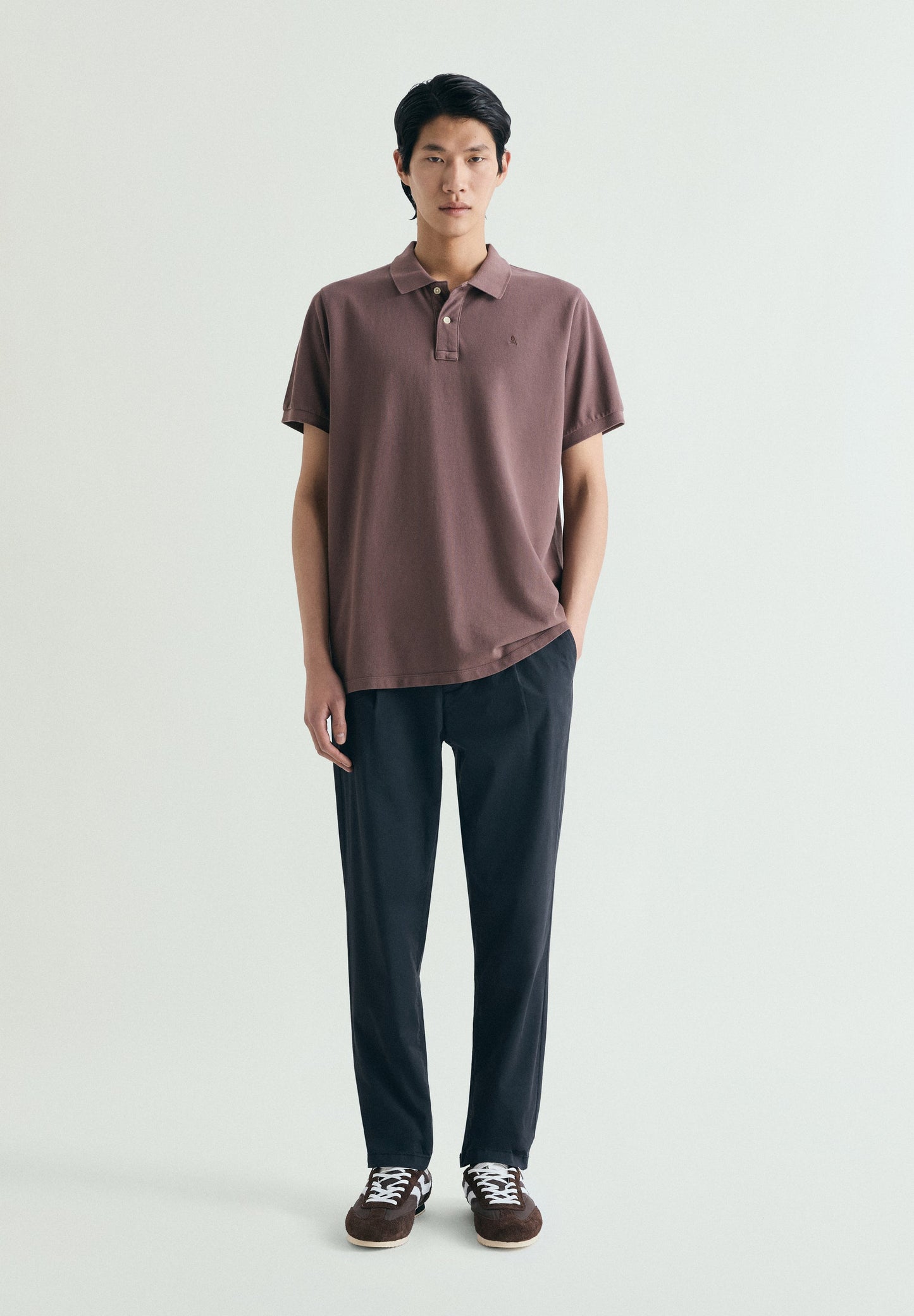 EMBROIDERED PIQUÉ POLO SHIRT