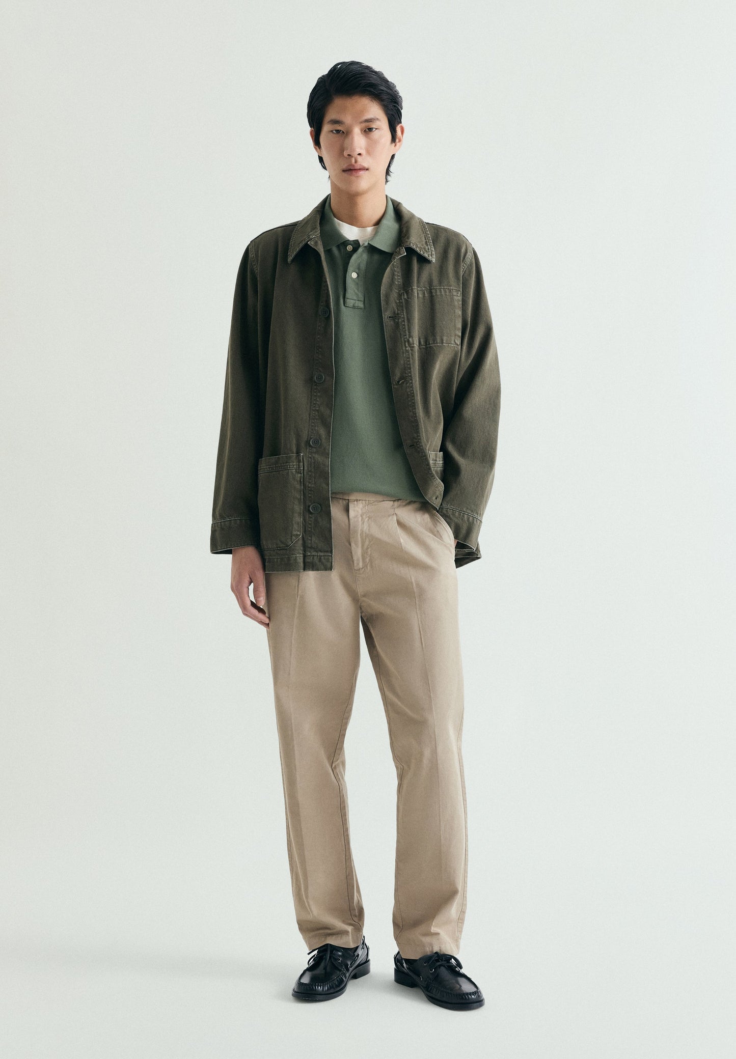 PIQUÉ POLO SHIRT WITH CONTRAST EMBROIDERY