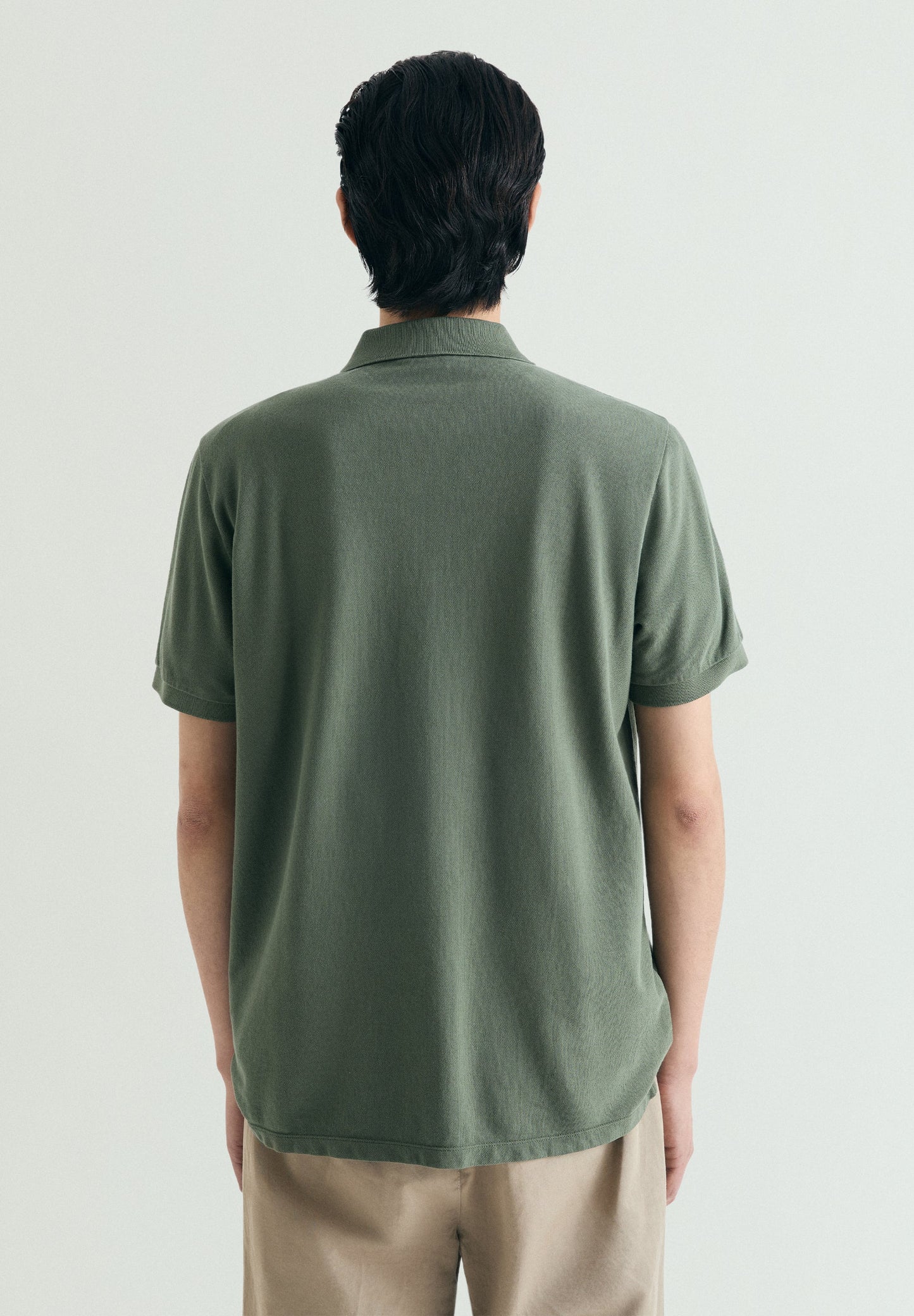 PIQUÉ POLO SHIRT WITH CONTRAST EMBROIDERY