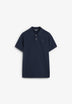 PIQUÉ POLO SHIRT WITH CONTRAST EMBROIDERY