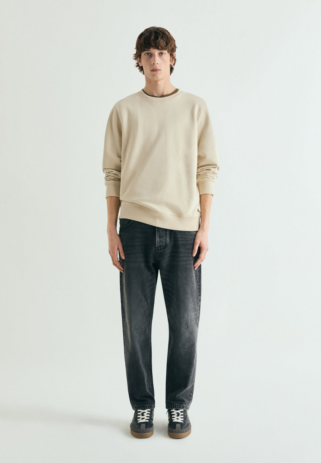 SUDADERA BORDADA WASHED - Scalpers