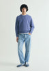 WASHED EMBROIDERED SWEATSHIRT