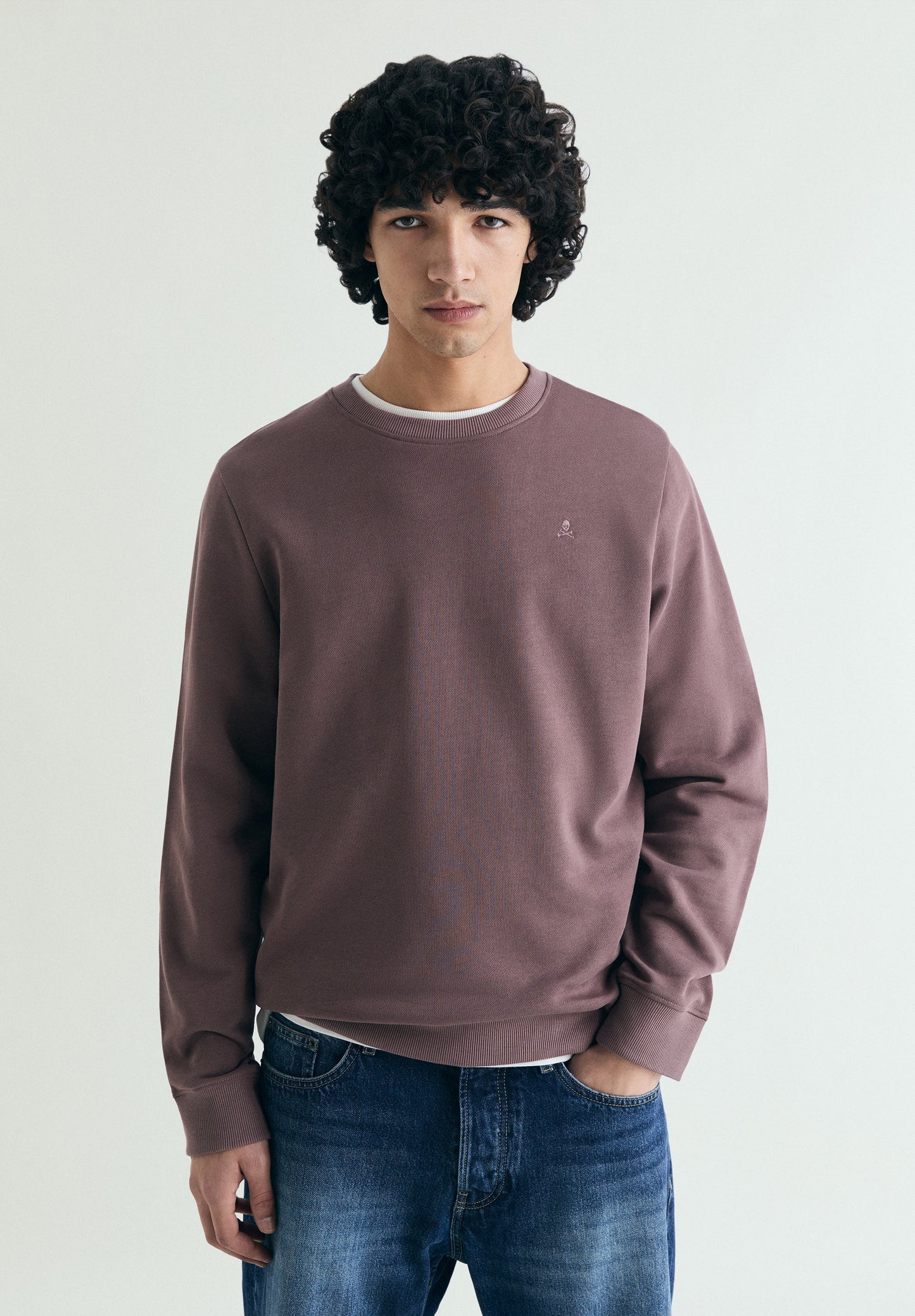 SUDADERA BORDADA WASHED - Scalpers