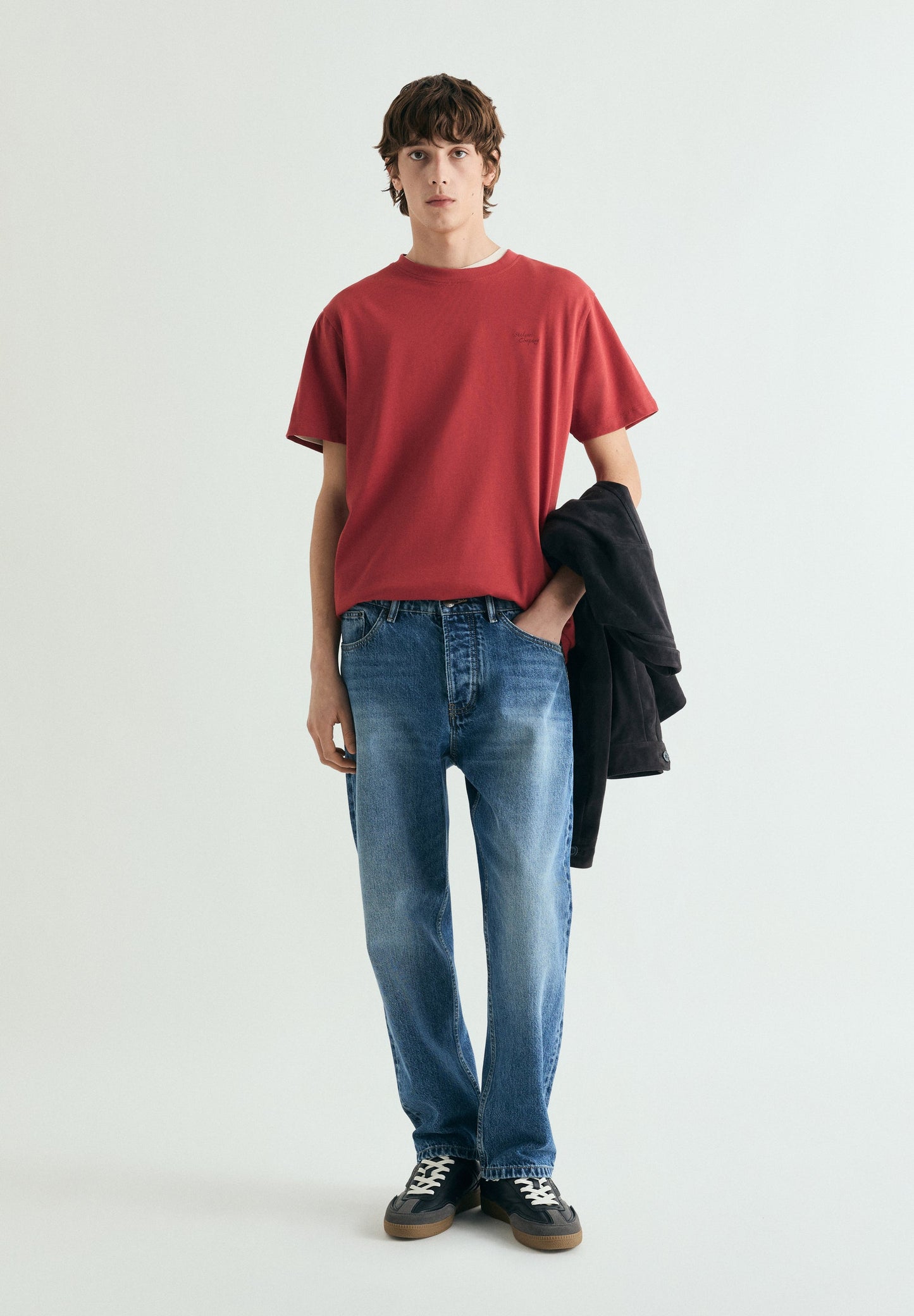 MEDIUM WEIGHT EMBROIDERED T-SHIRT