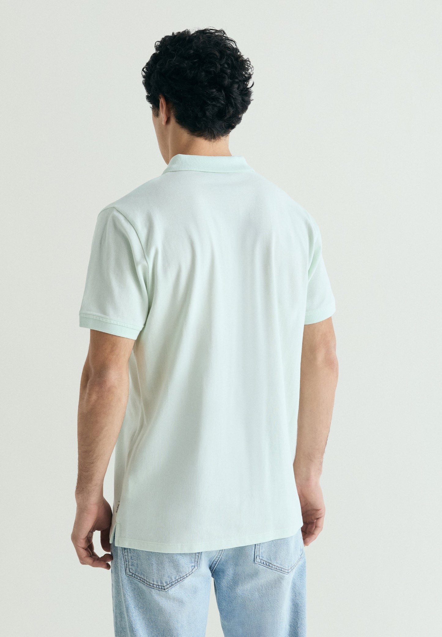 PIQUÉ POLO SHIRT WITH CONTRAST SKULL