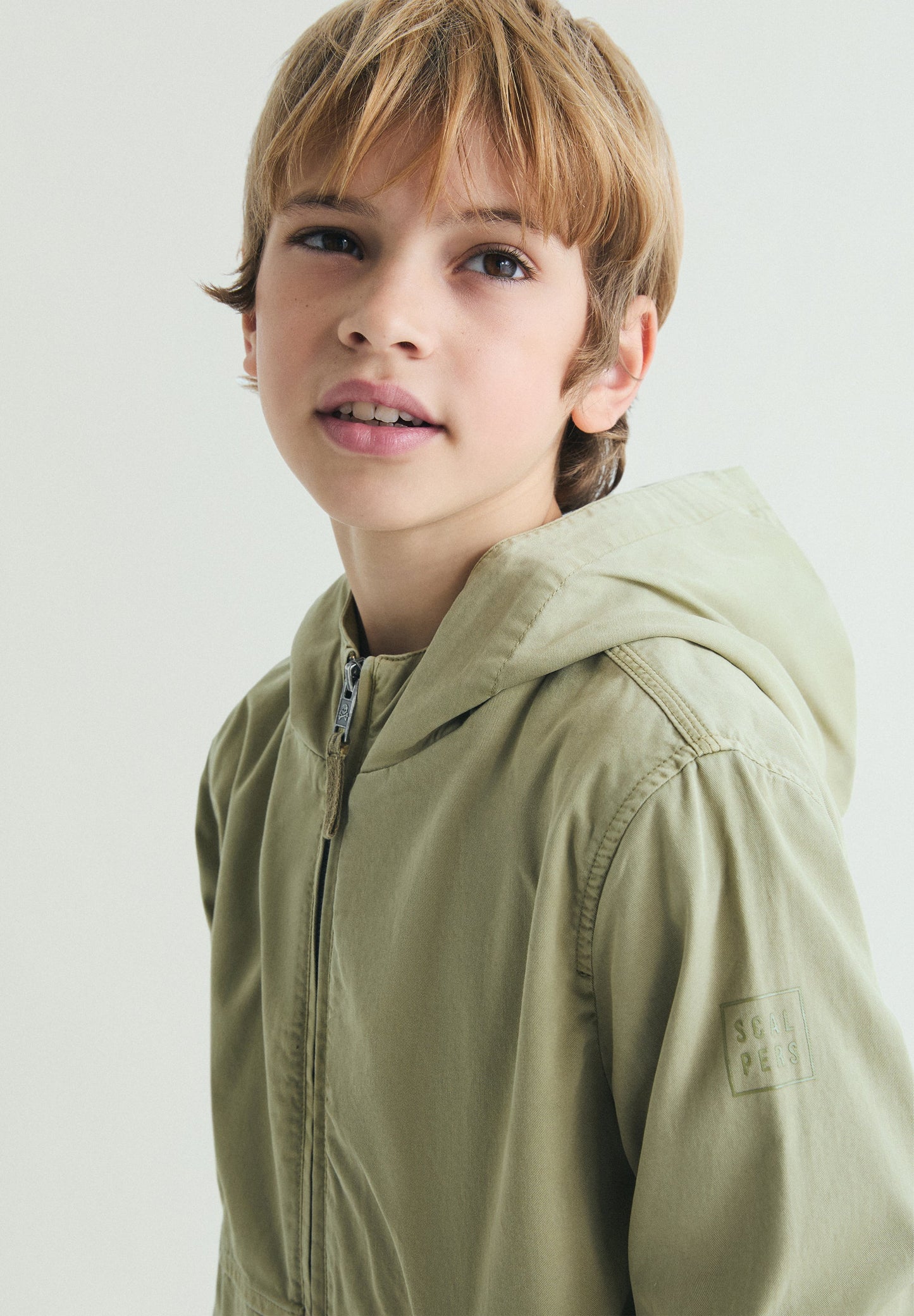 COTTON JACKET WITH HOOD