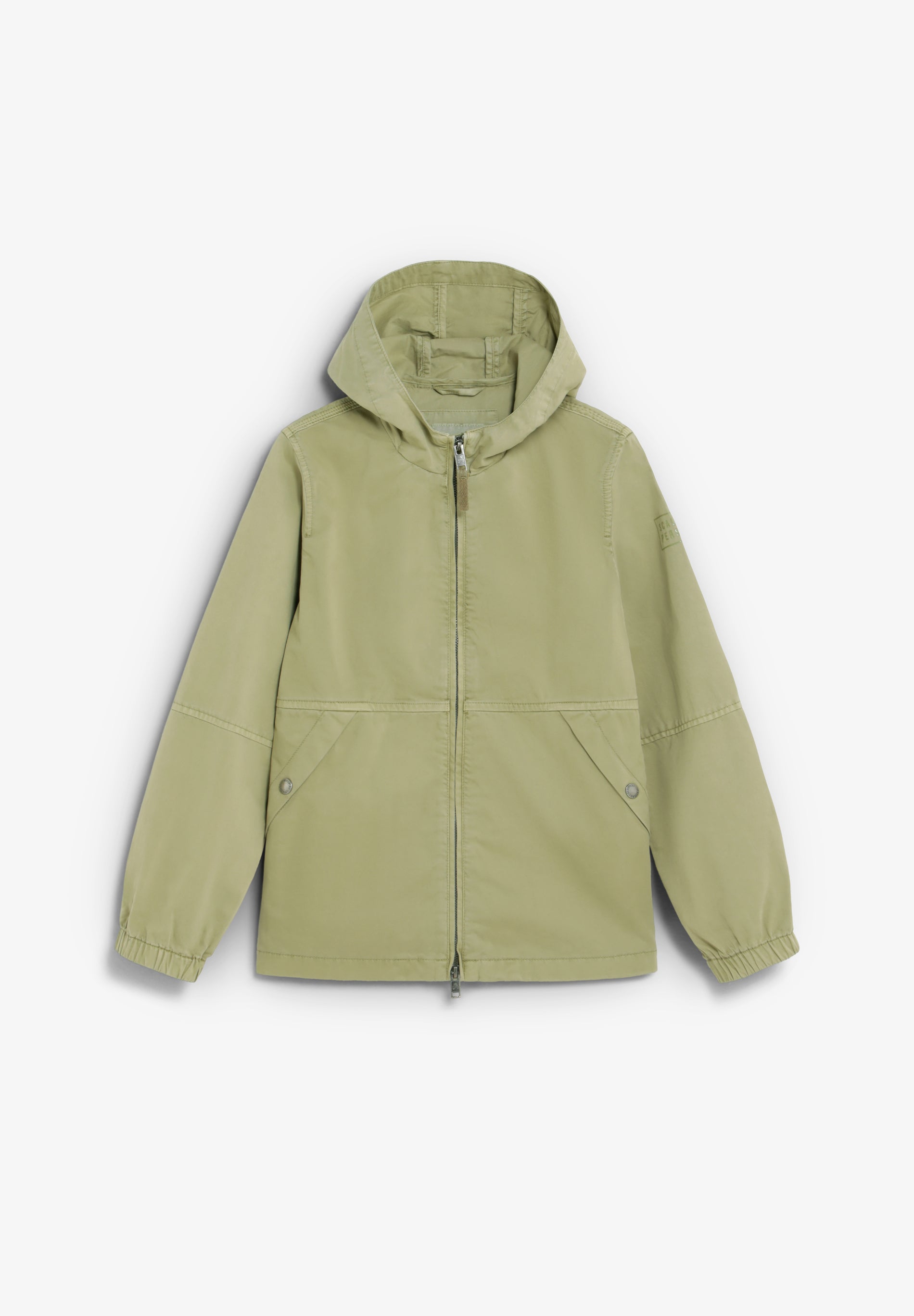 COTTON JACKET WITH HOOD