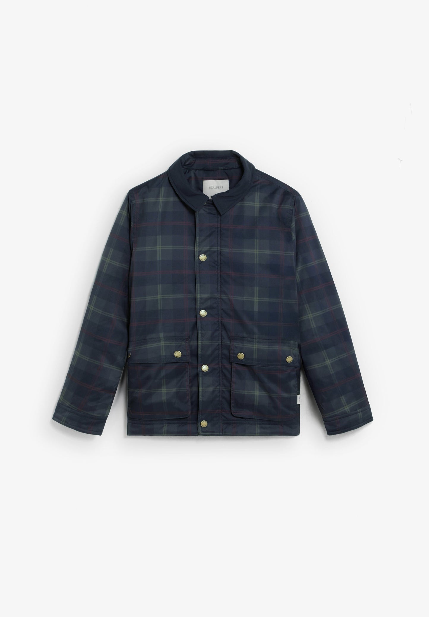 CHECK WAXED JACKET