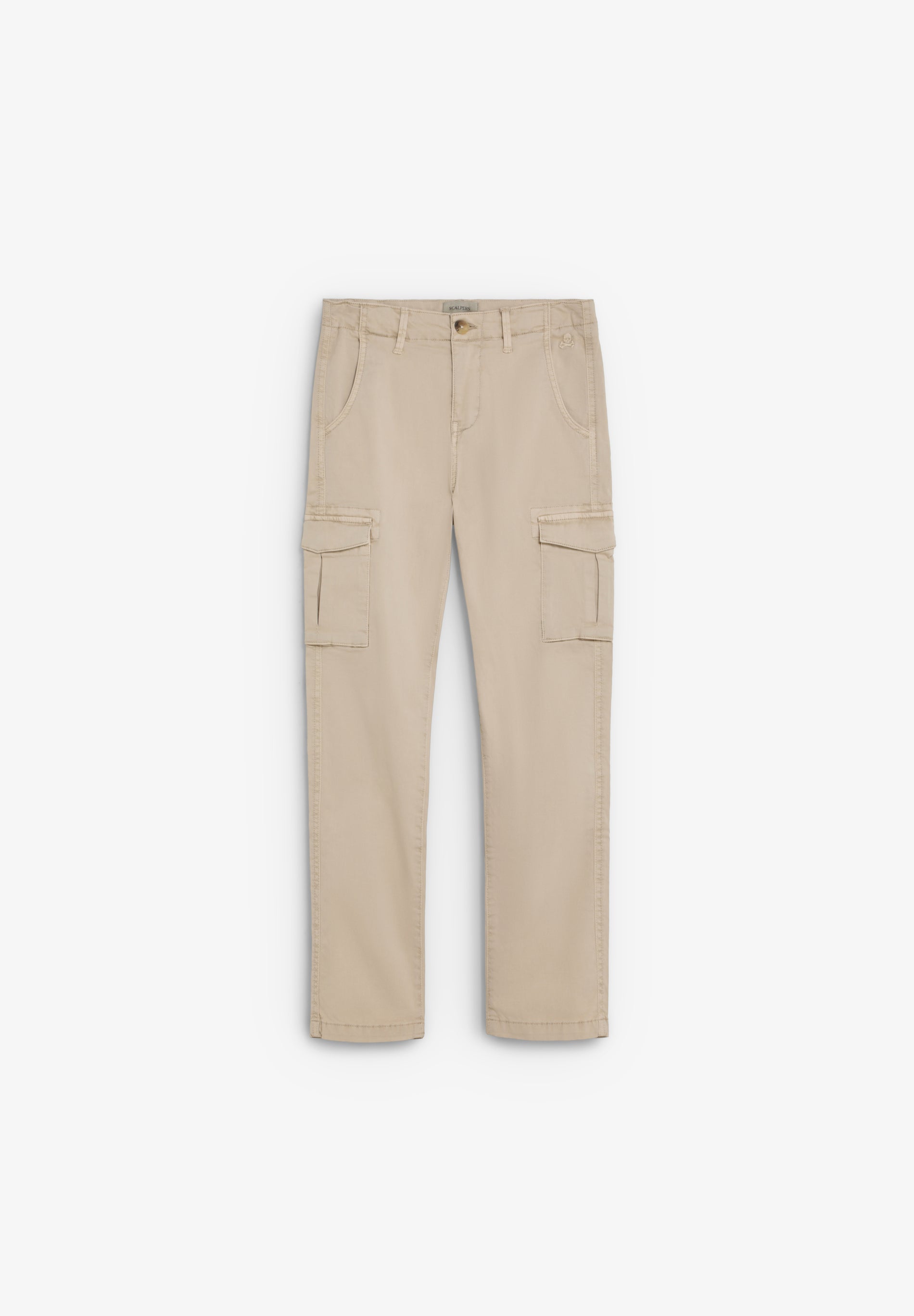 SLIM FIT CARGO TROUSERS